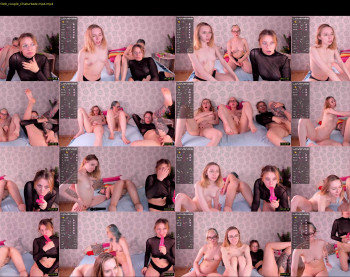 choesmelori — 57 minute Chaturbate couple cam show recording, 1080p, Aug 6, 2022