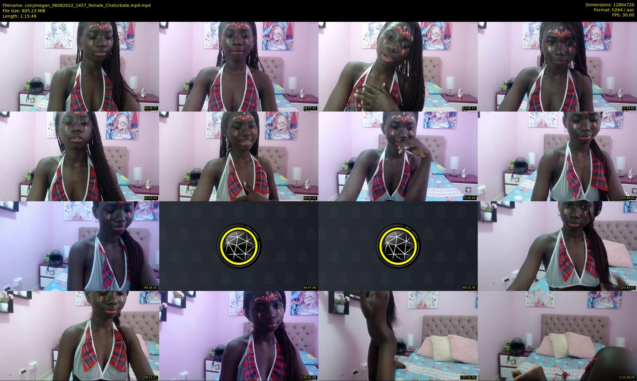 conymegan — 76 minute Chaturbate female cam show recording, 720p, Aug 6, 2022
