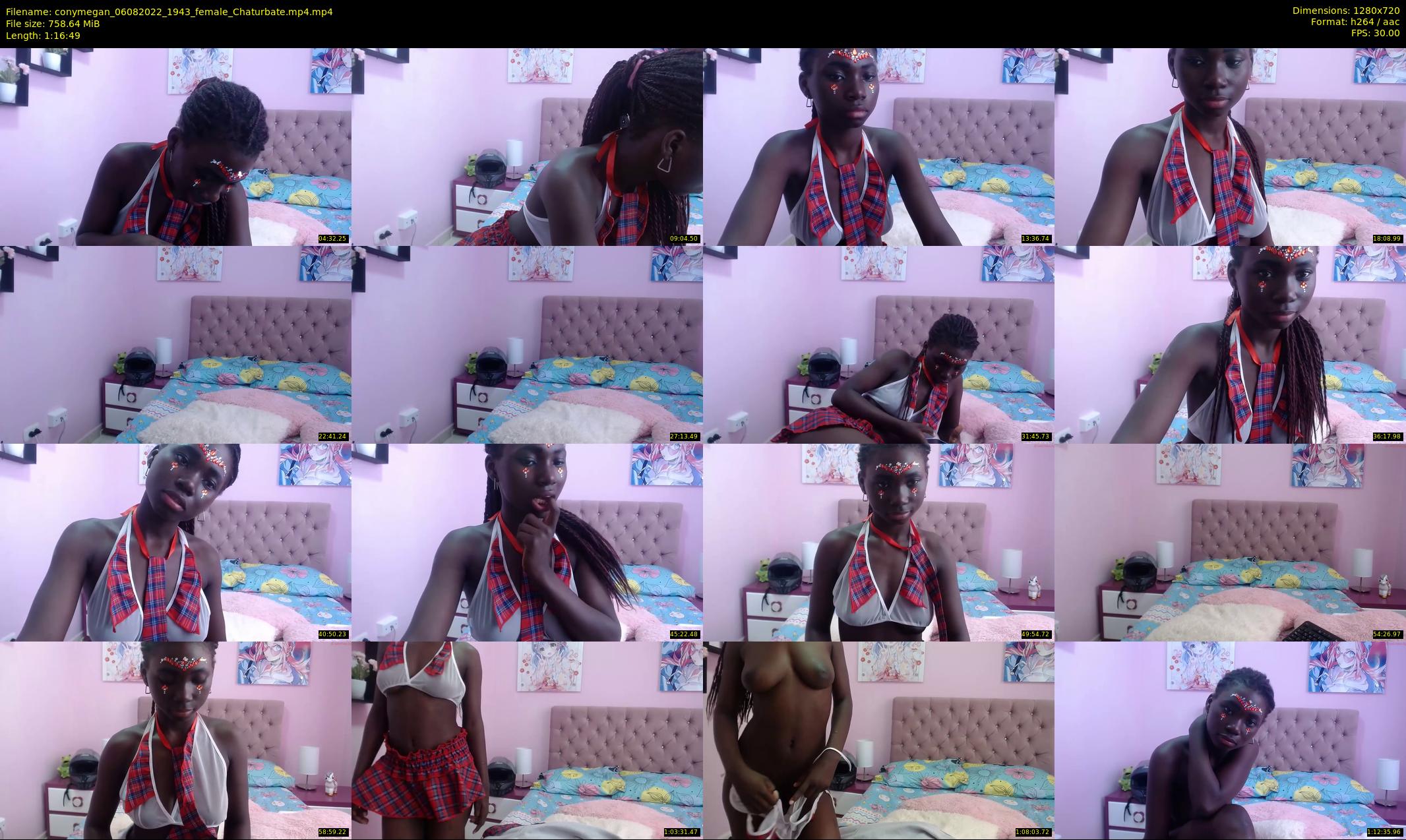 conymegan — 77 minute Chaturbate female cam show recording, 720p, Aug 6, 2022