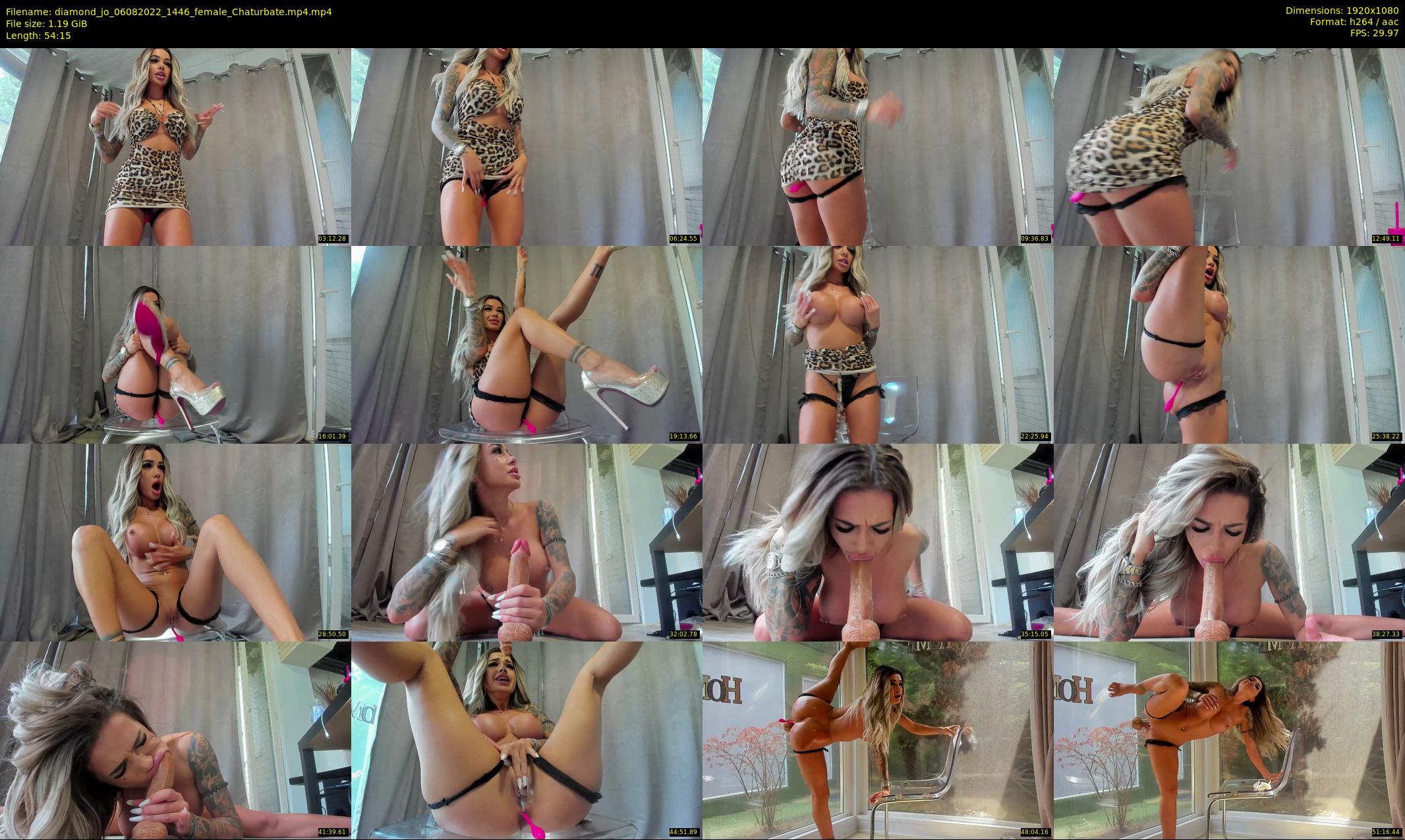 diamond_jo — 55 minute Chaturbate female cam show recording, 1080p, Aug 6, 2022
