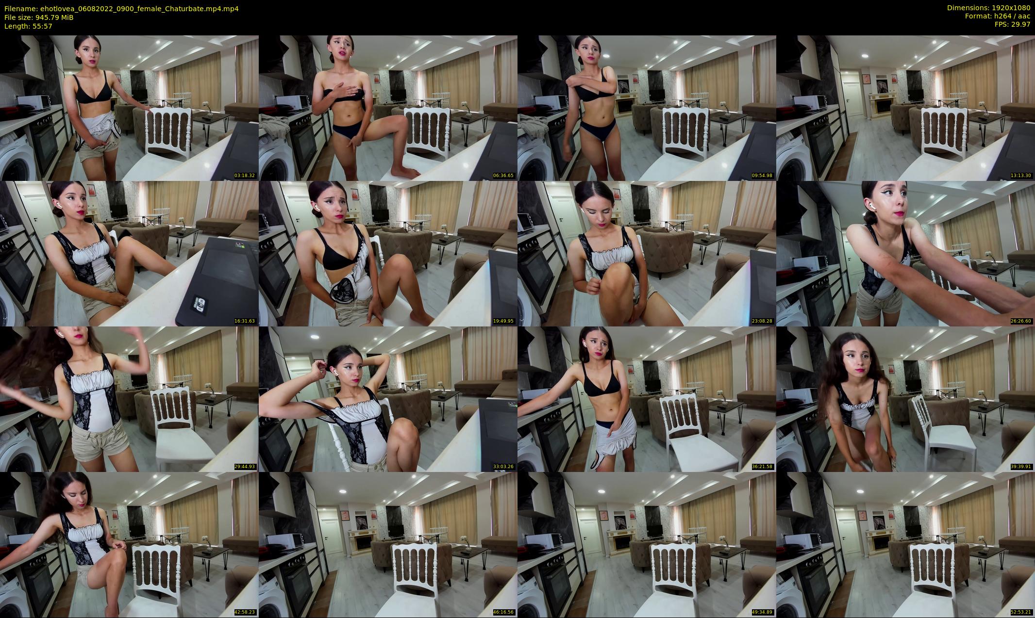 ehotlovea — 56 minute Chaturbate female cam show recording, 1080p, Aug 6, 2022