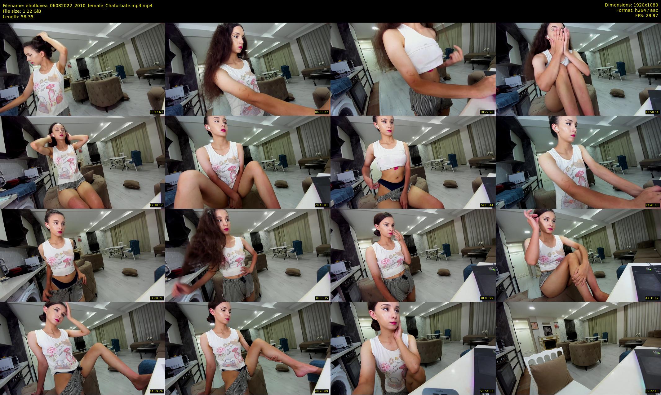ehotlovea — 59 minute Chaturbate female cam show recording, 1080p, Aug 6, 2022