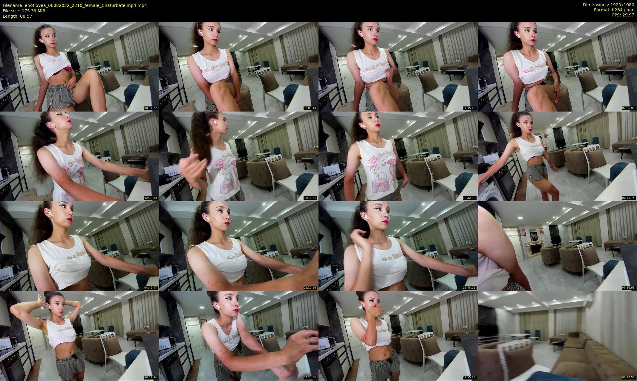 ehotlovea — 9 minute Chaturbate female cam show recording, 1080p, Aug 6, 2022