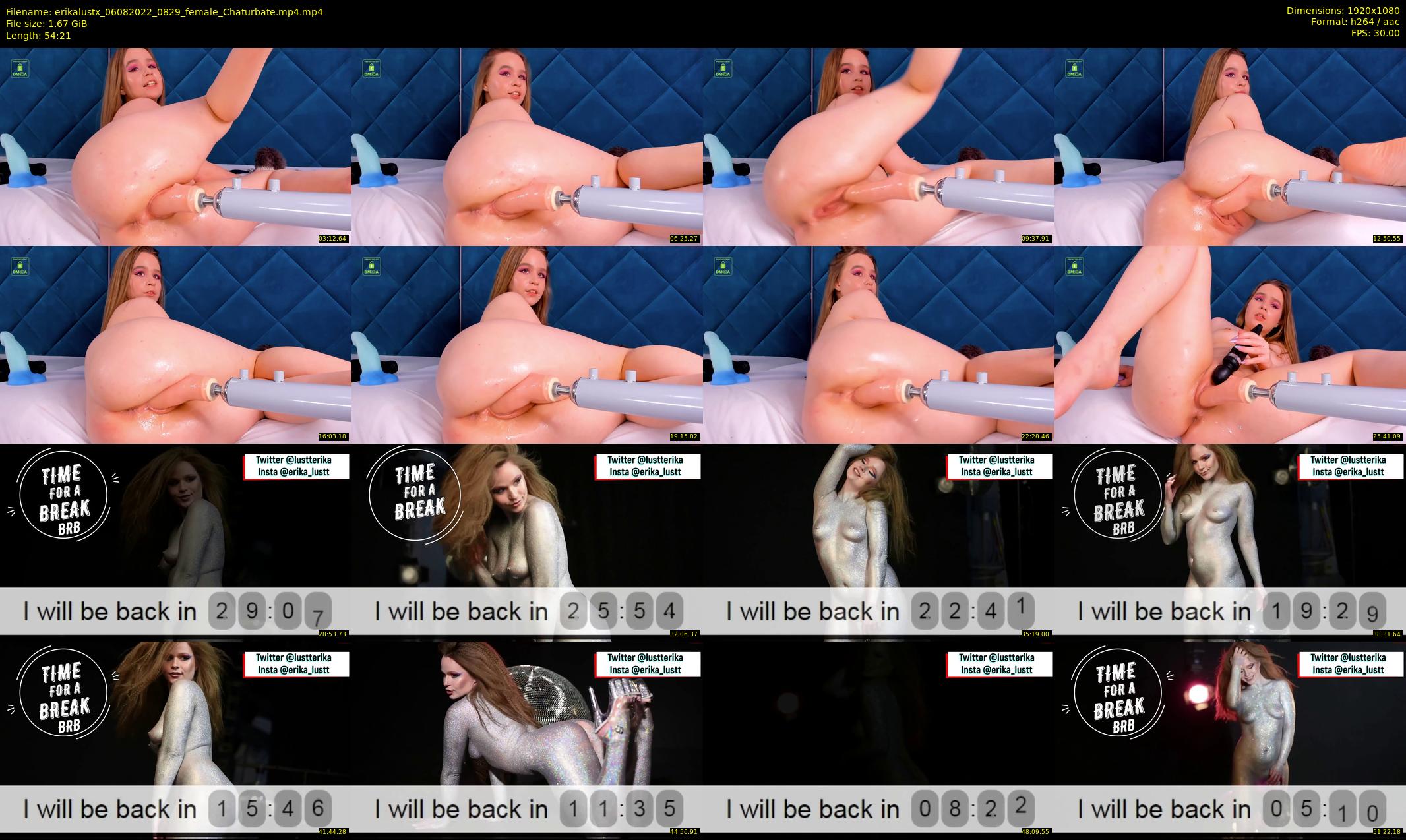 erikalustx — 55 minute Chaturbate female cam show recording, 1080p, Aug 6, 2022