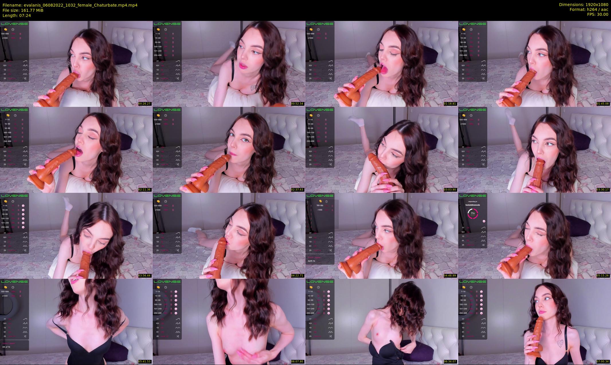 evalanis — 8 minute Chaturbate couple cam show recording, 1080p, Aug 6, 2022
