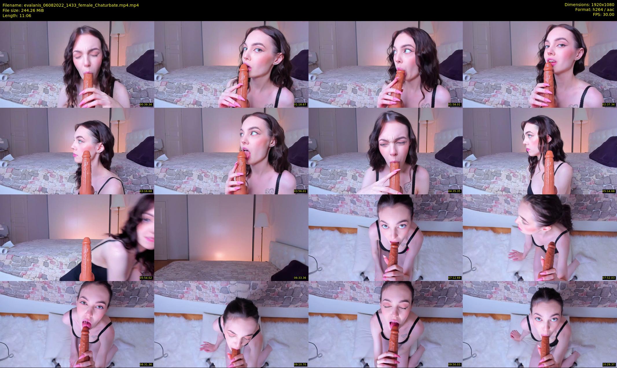 evalanis — 12 minute Chaturbate couple cam show recording, 1080p, Aug 6, 2022