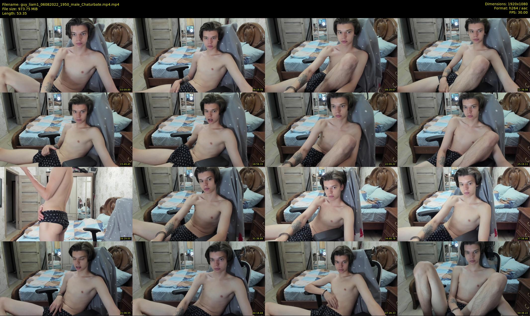 guy_liam1 — 54 minute Chaturbate male cam show recording, 1080p, Aug 6, 2022