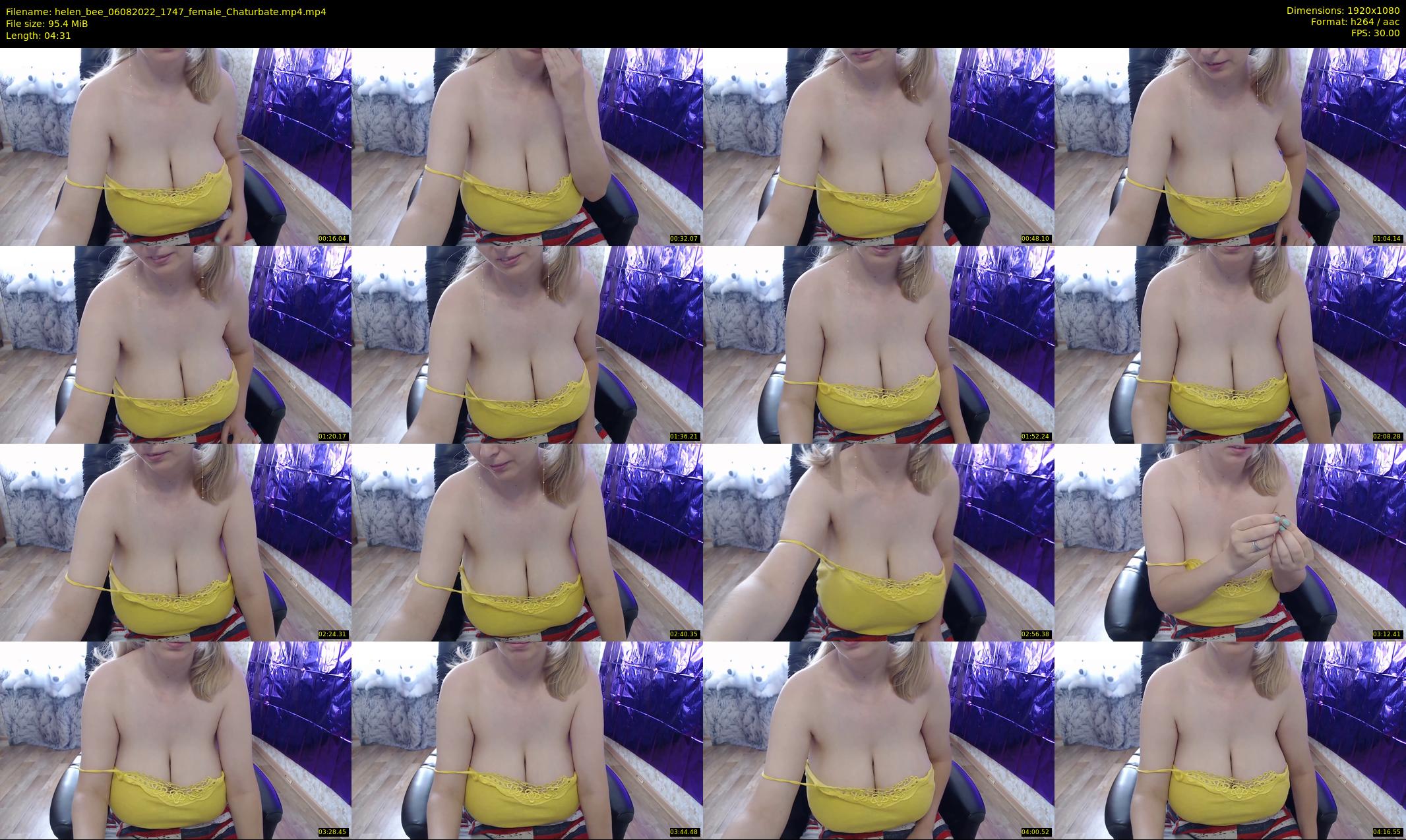 helen_bee — 5 minute Chaturbate female cam show recording, 1080p, Aug 6, 2022
