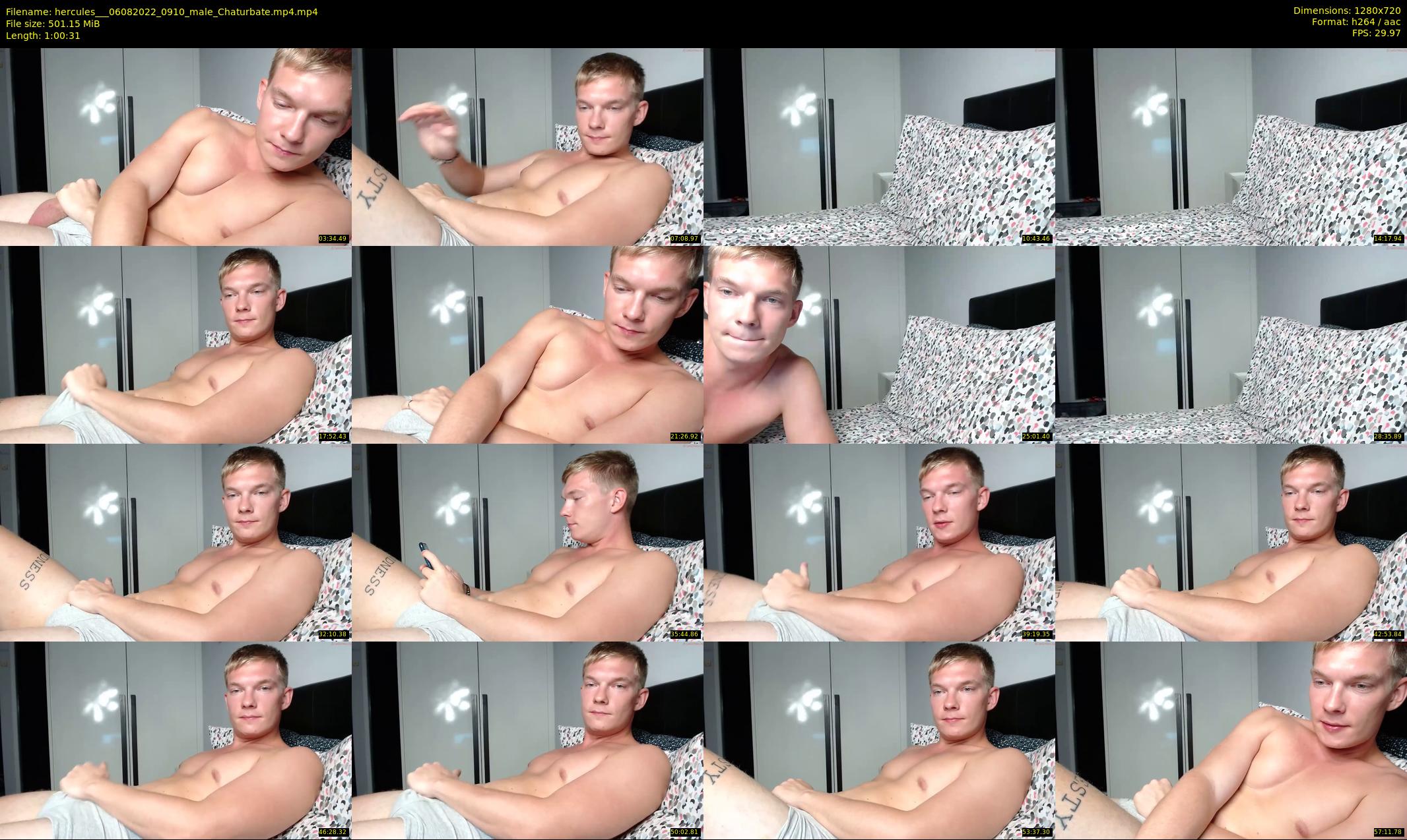 hercules__ — 61 minute Chaturbate male cam show recording, 720p, Aug 6, 2022