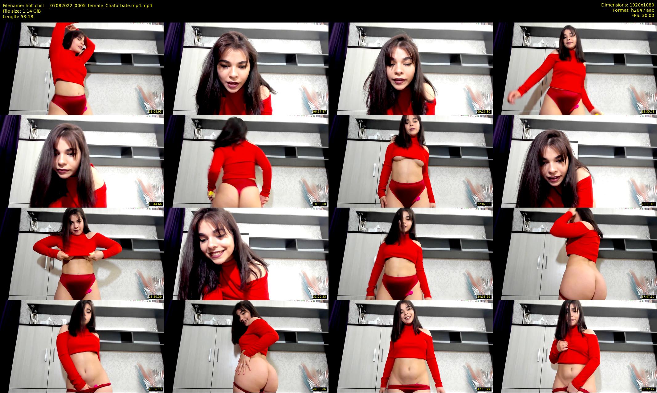 hot_chill__ — 54 minute Chaturbate female cam show recording, 1080p, Aug 7, 2022