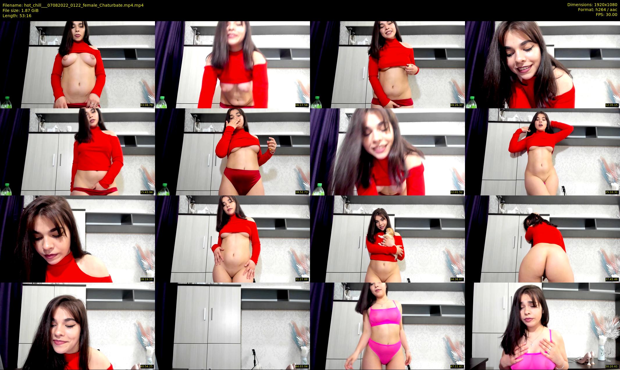 hot_chill__ — 54 minute Chaturbate female cam show recording, 1080p, Aug 7, 2022