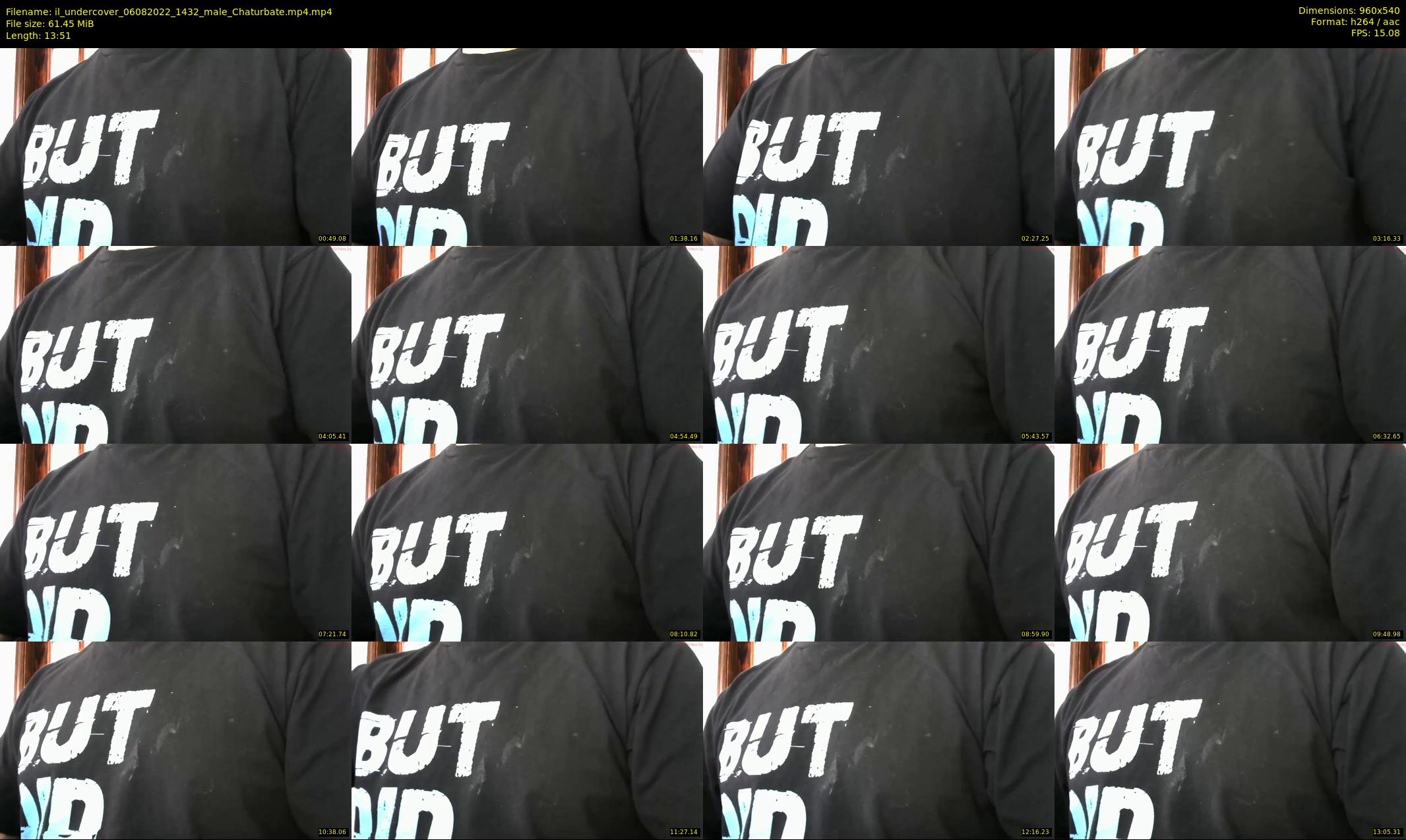 il_undercover — 14 minute Chaturbate male cam show recording, 480p, Aug 6, 2022