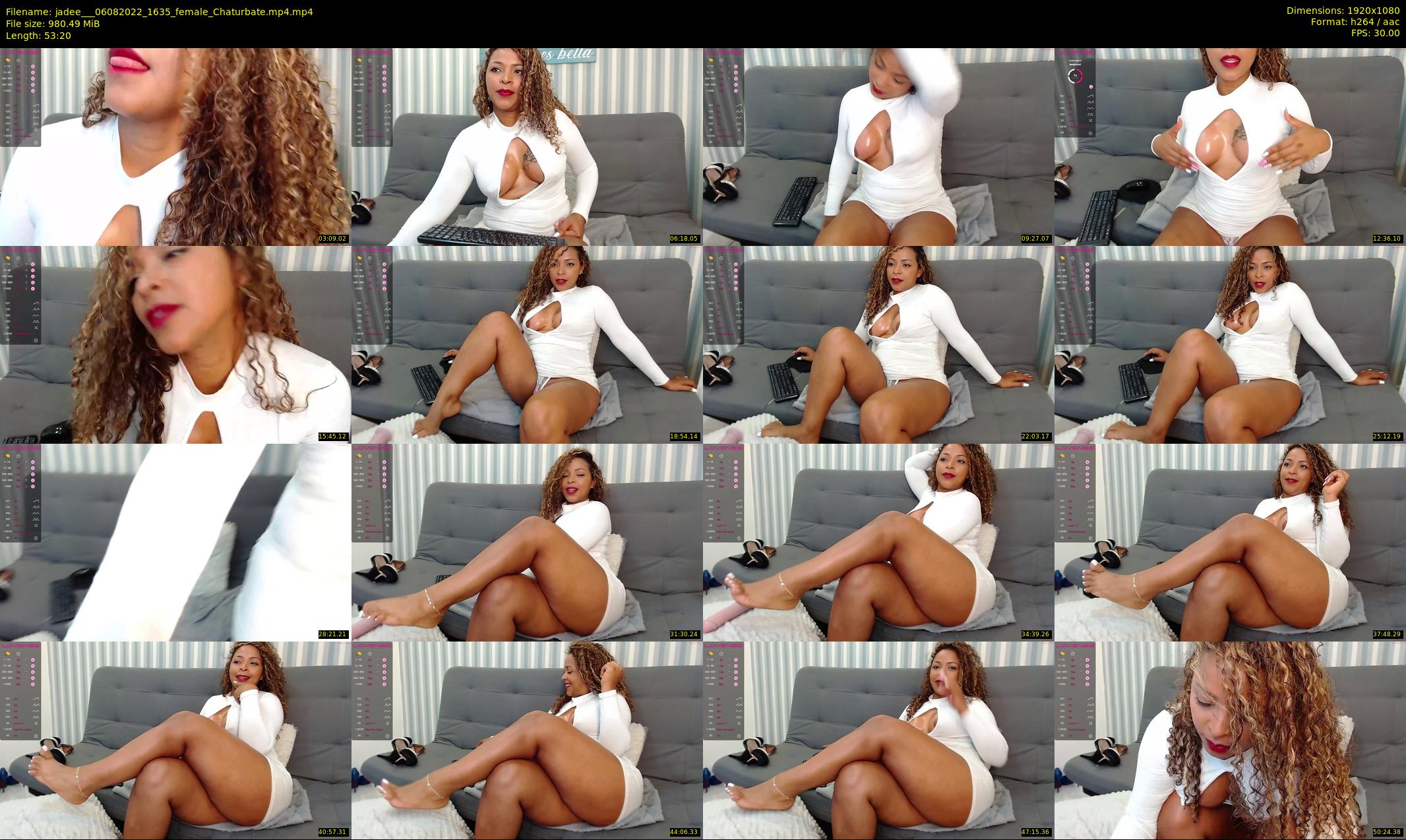 jadee__ — 54 minute Chaturbate female cam show recording, 1080p, Aug 6, 2022