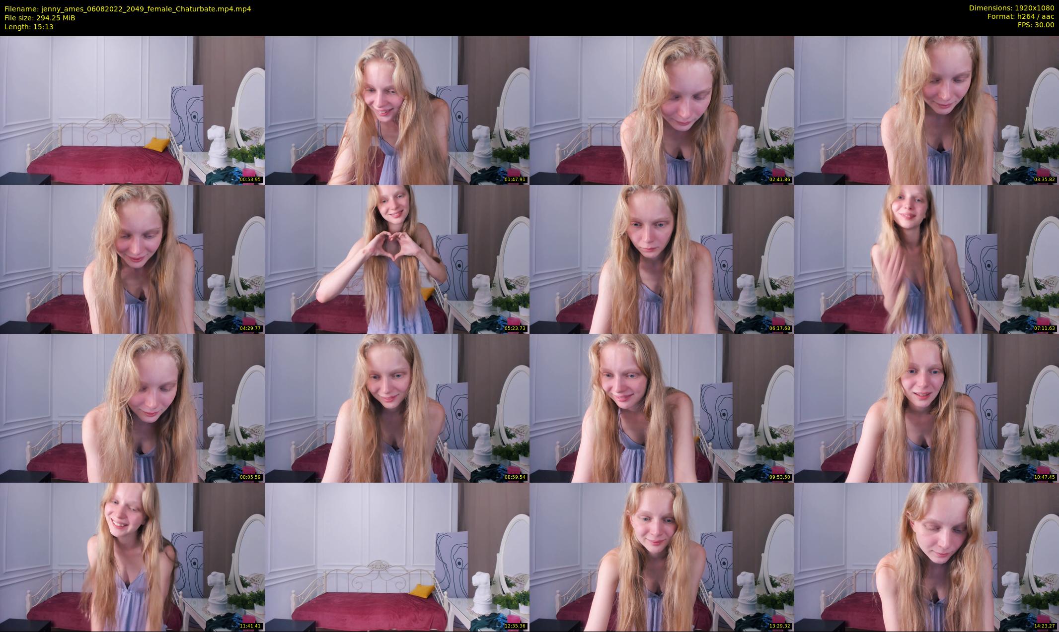 jenny_ames — 16 minute Chaturbate female cam show recording, 1080p, Aug 6, 2022