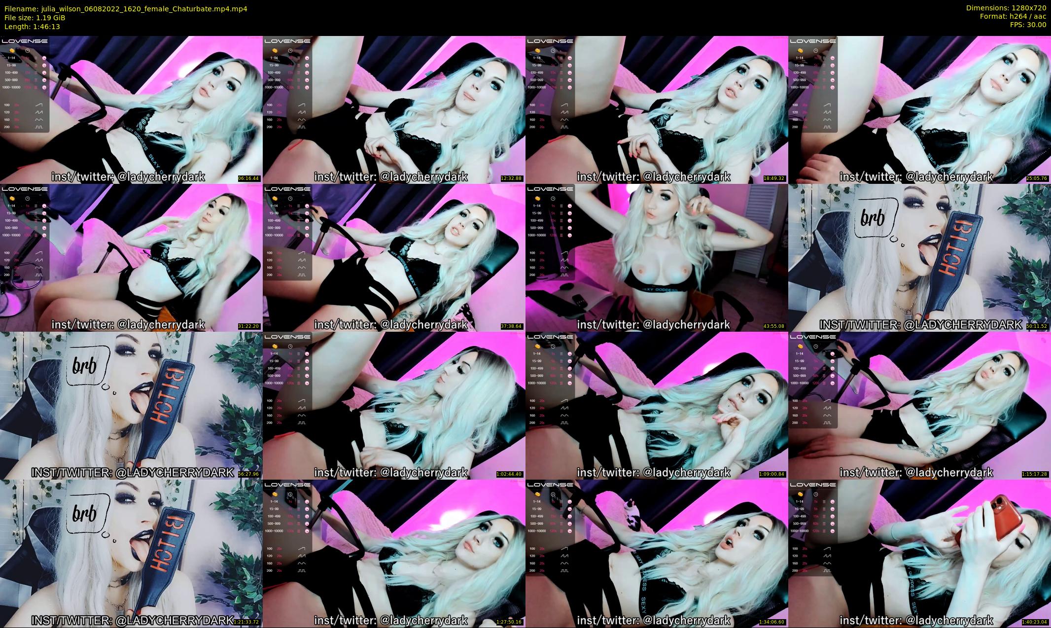 julia_wilson — 107 minute Chaturbate female cam show recording, 720p, Aug 6, 2022