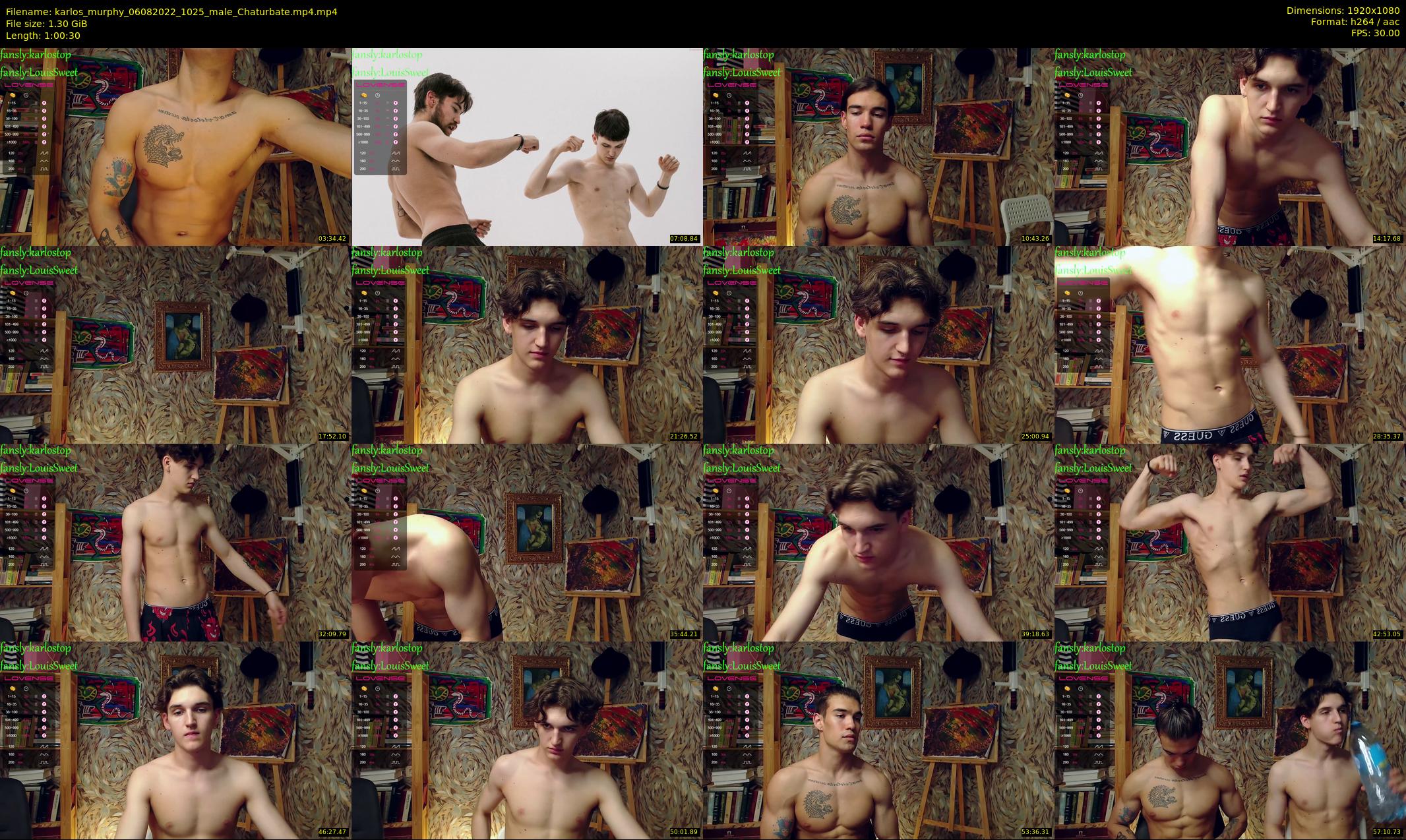 karlos_murphy — 61 minute Chaturbate male cam show recording, 1080p, Aug 6, 2022