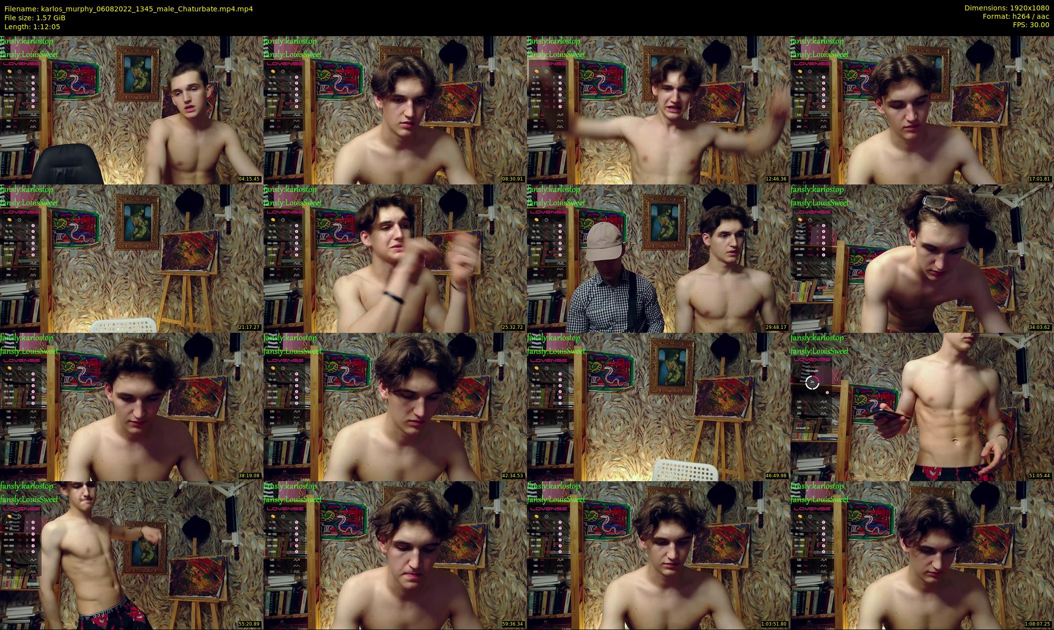 karlos_murphy — 73 minute Chaturbate male cam show recording, 1080p, Aug 6, 2022