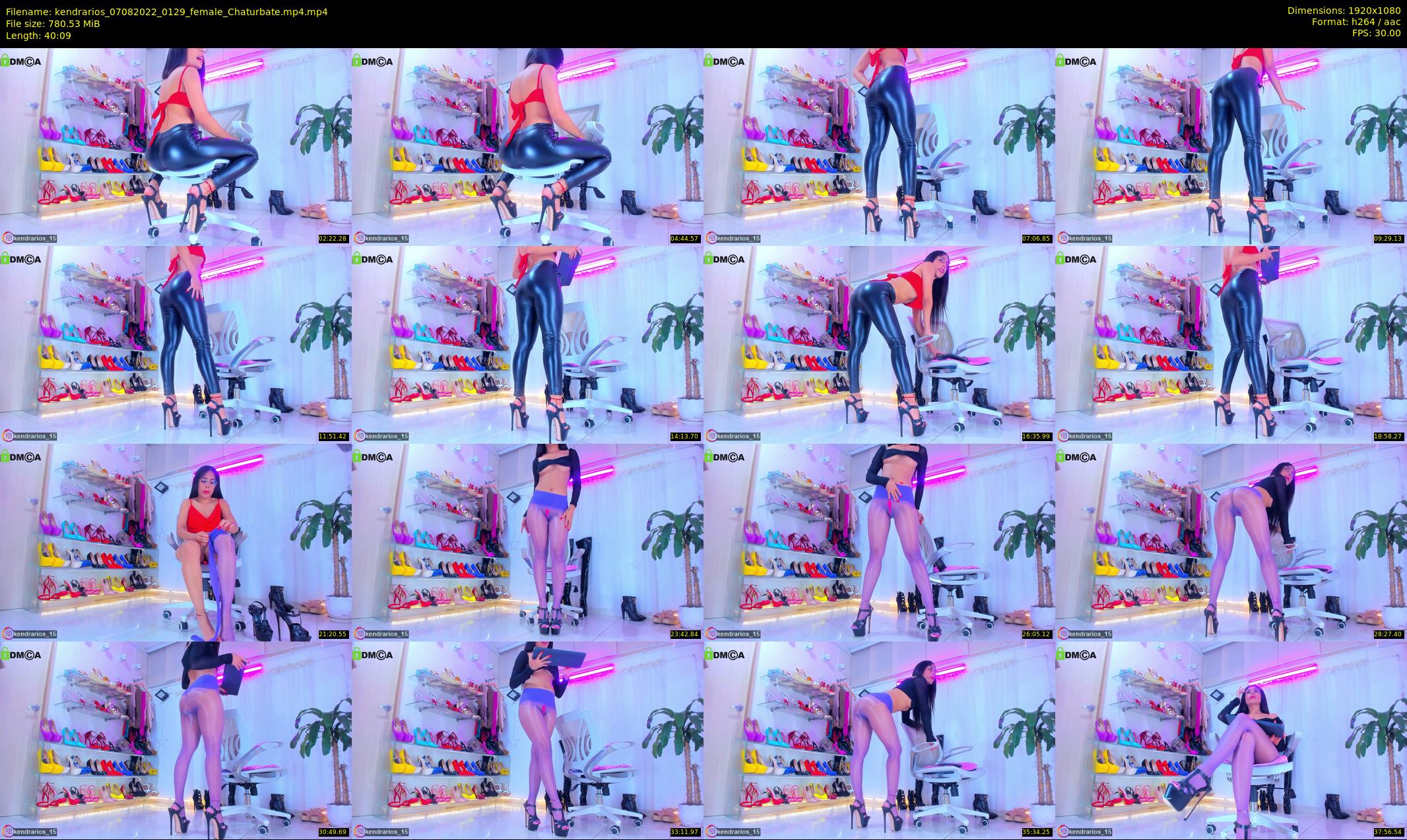 kendrarios — 41 minute Chaturbate female cam show recording, 1080p, Aug 7, 2022