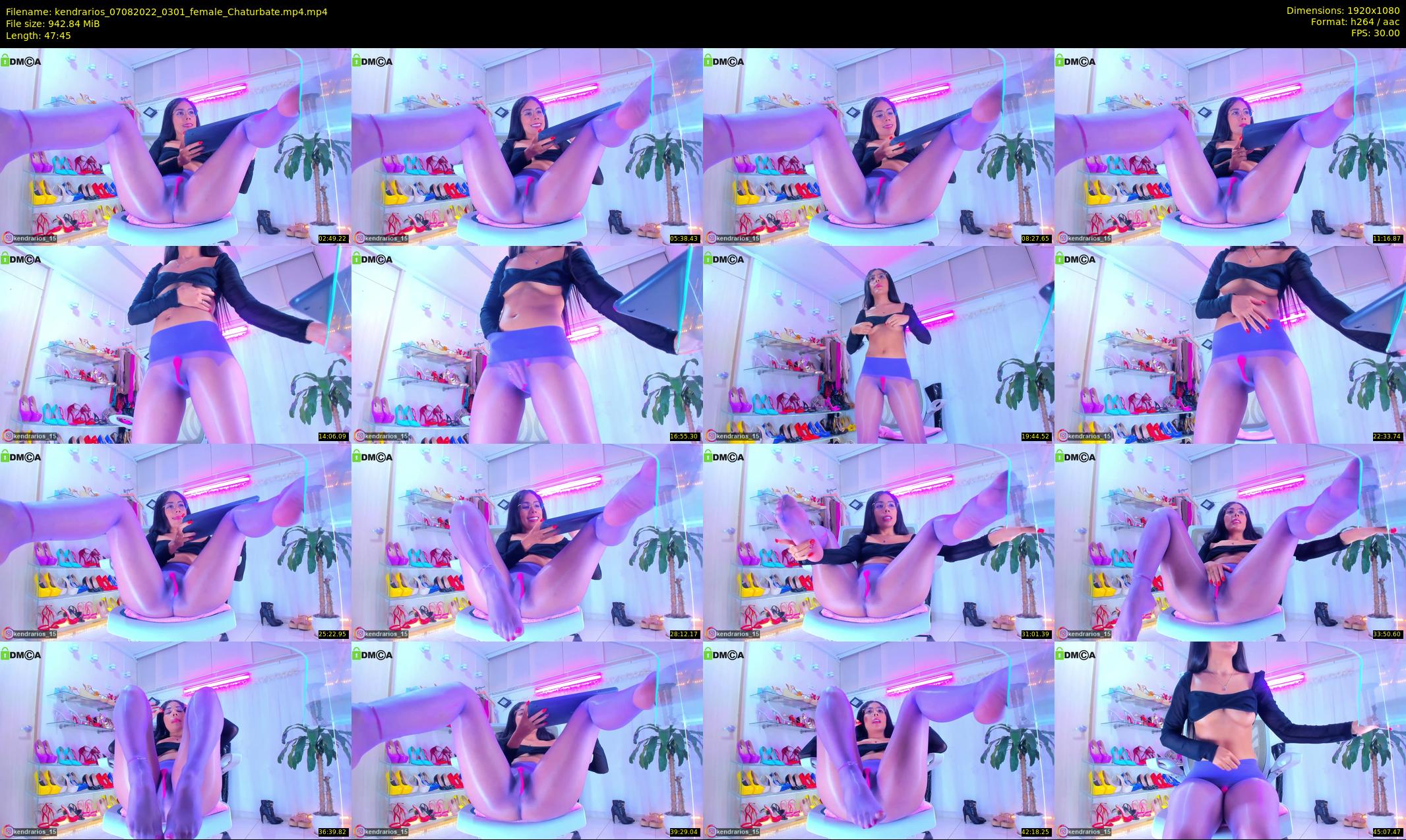 kendrarios — 48 minute Chaturbate female cam show recording, 1080p, Aug 7, 2022