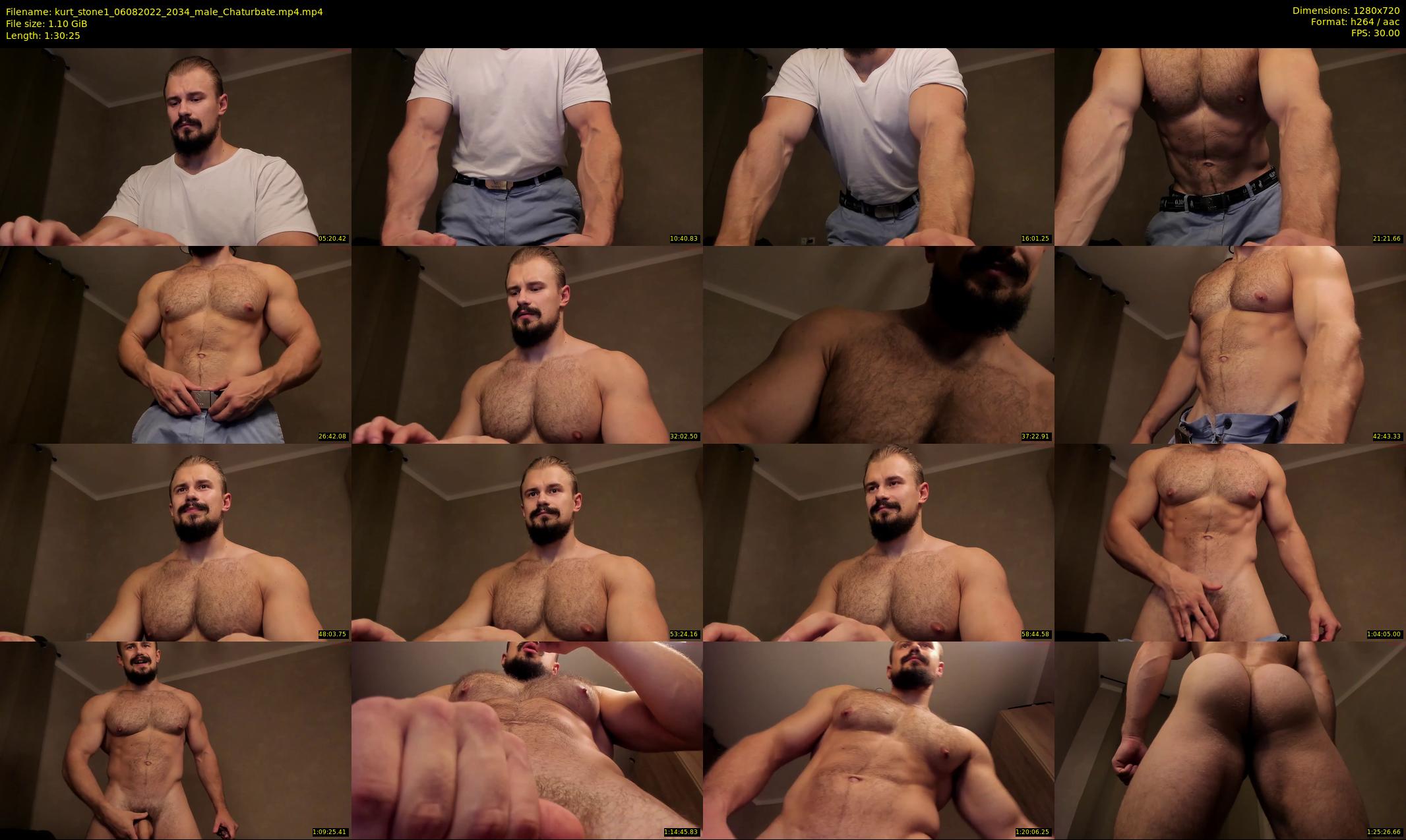 kurt_stone1 — 91 minute Chaturbate male cam show recording, 720p, Aug 6, 2022