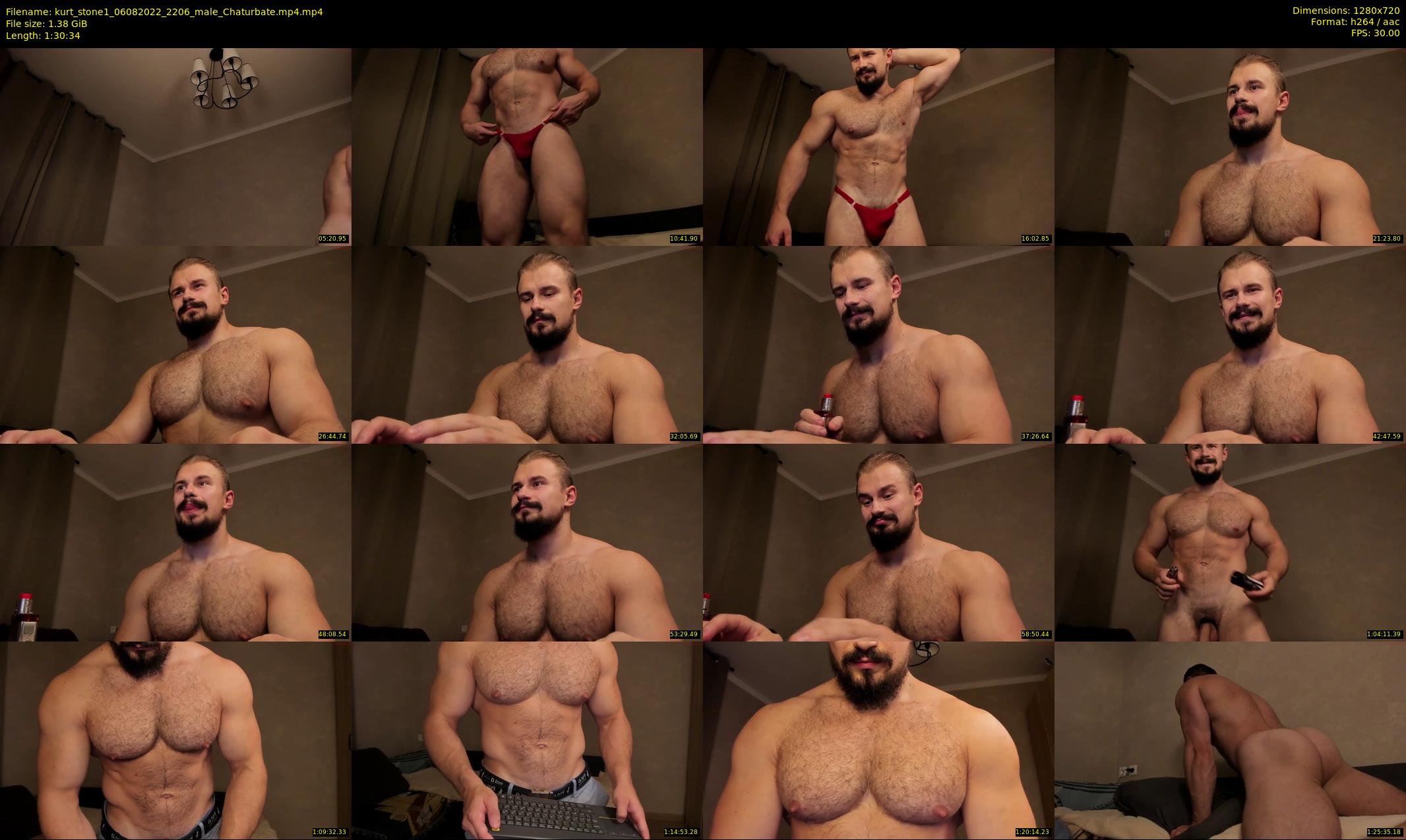 kurt_stone1 — 91 minute Chaturbate male cam show recording, 720p, Aug 6, 2022
