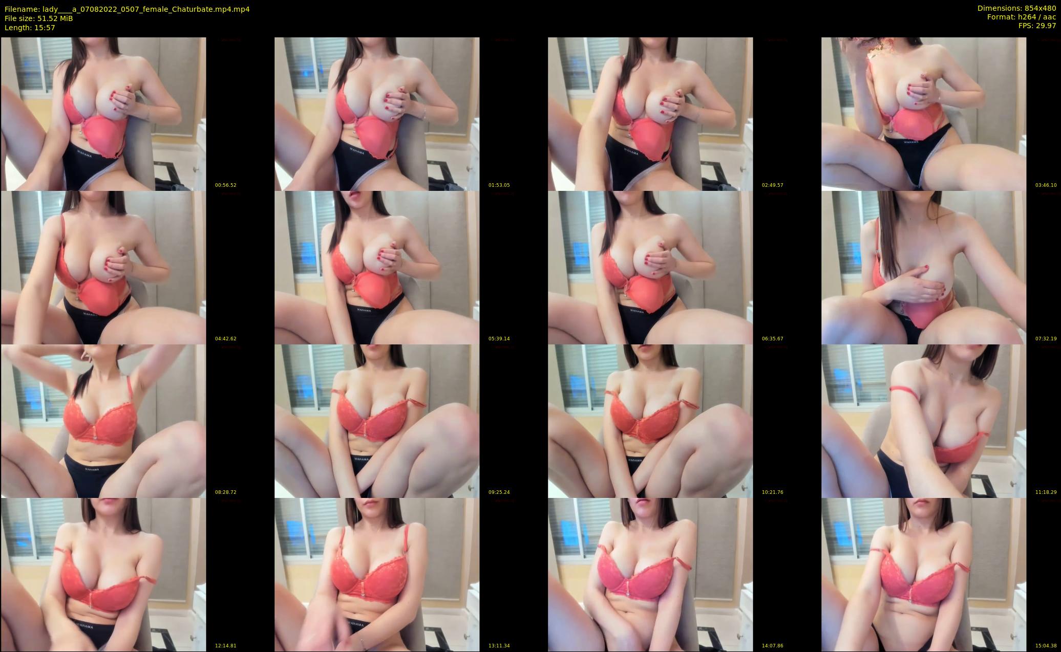 lady____a — 16 minute Chaturbate female cam show recording, 480p, Aug 7, 2022