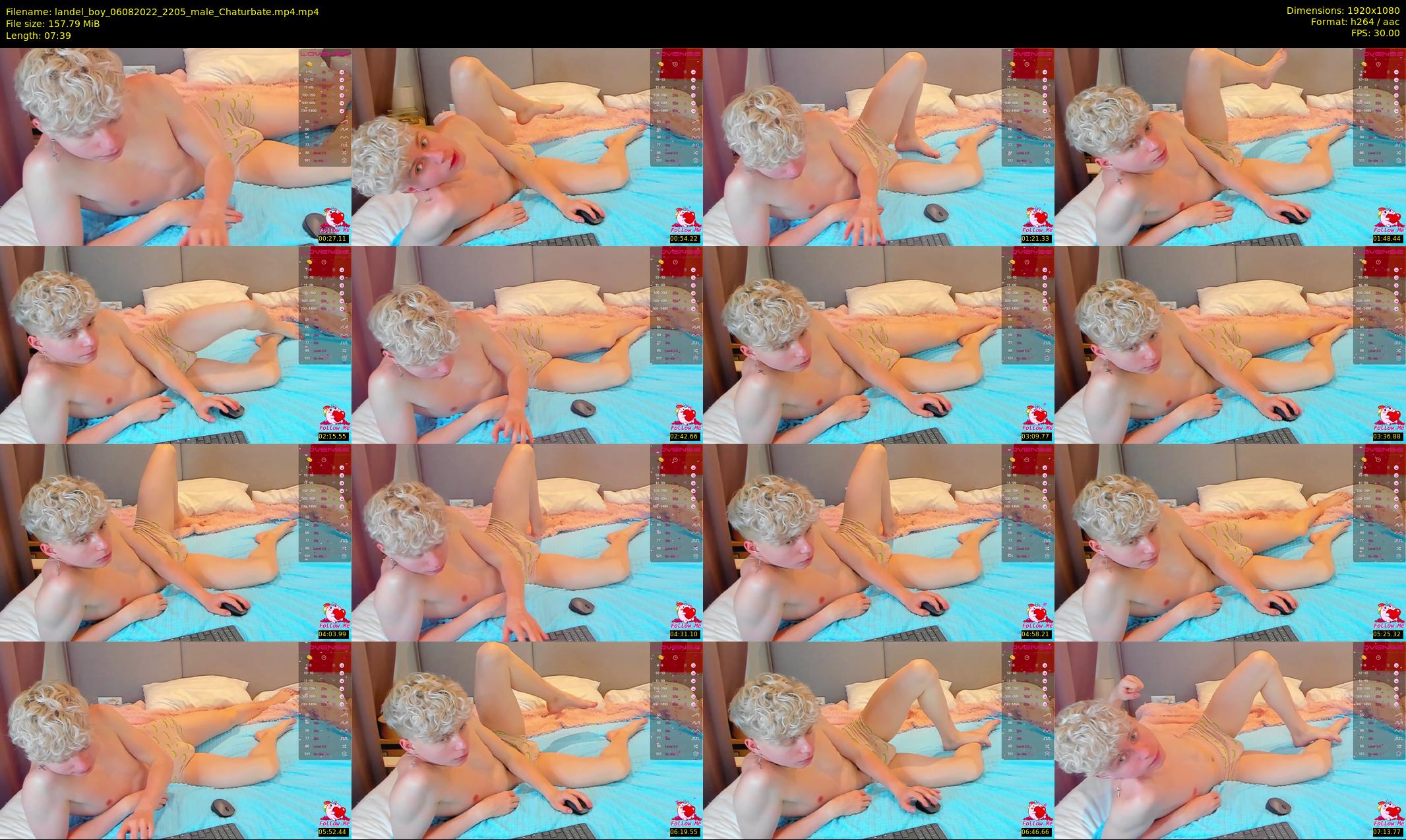 landel_boy — 8 minute Chaturbate male cam show recording, 1080p, Aug 6, 2022