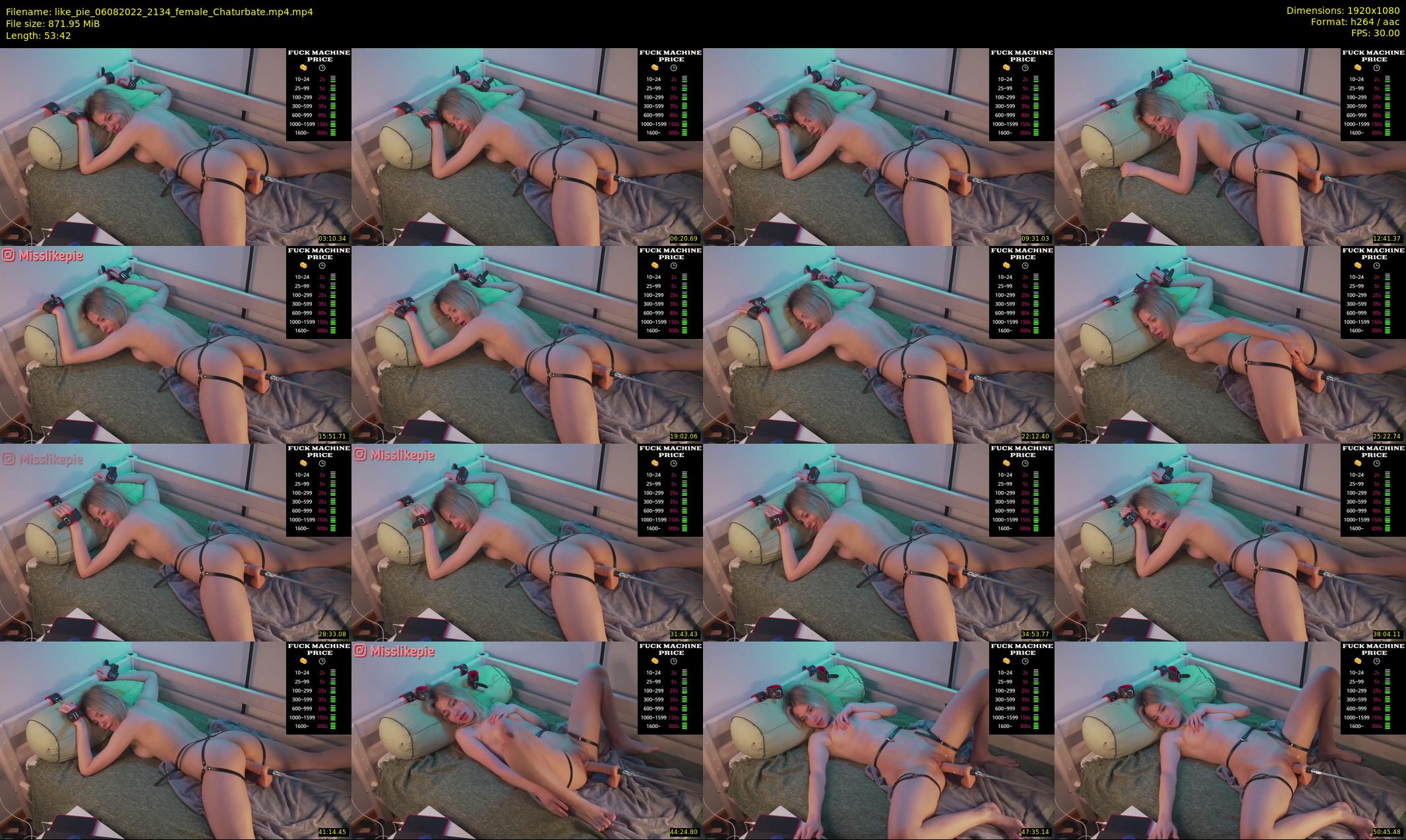 like_pie — 54 minute Chaturbate couple cam show recording, 1080p, Aug 6, 2022