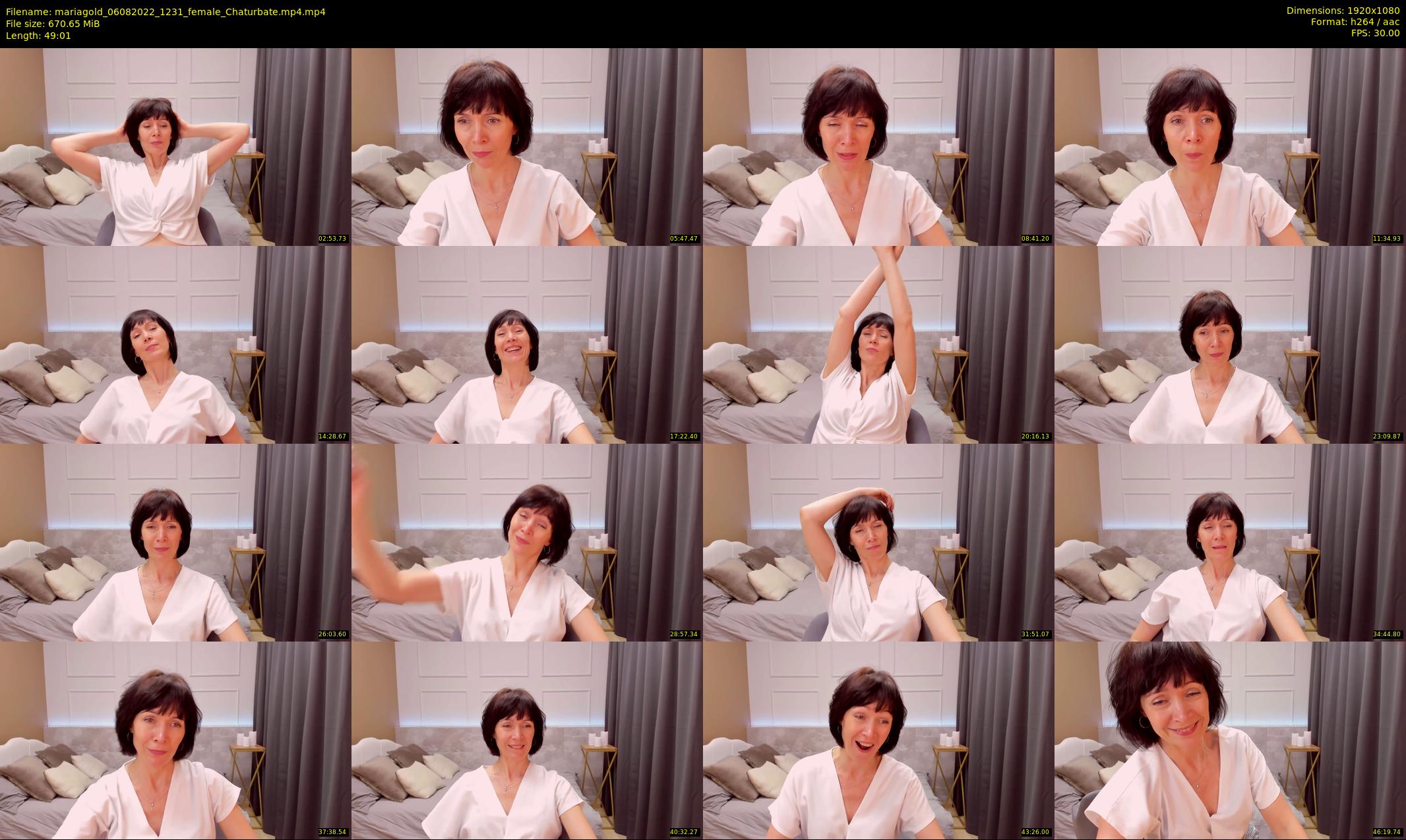 mariagold — 50 minute Chaturbate female cam show recording, 1080p, Aug 6, 2022