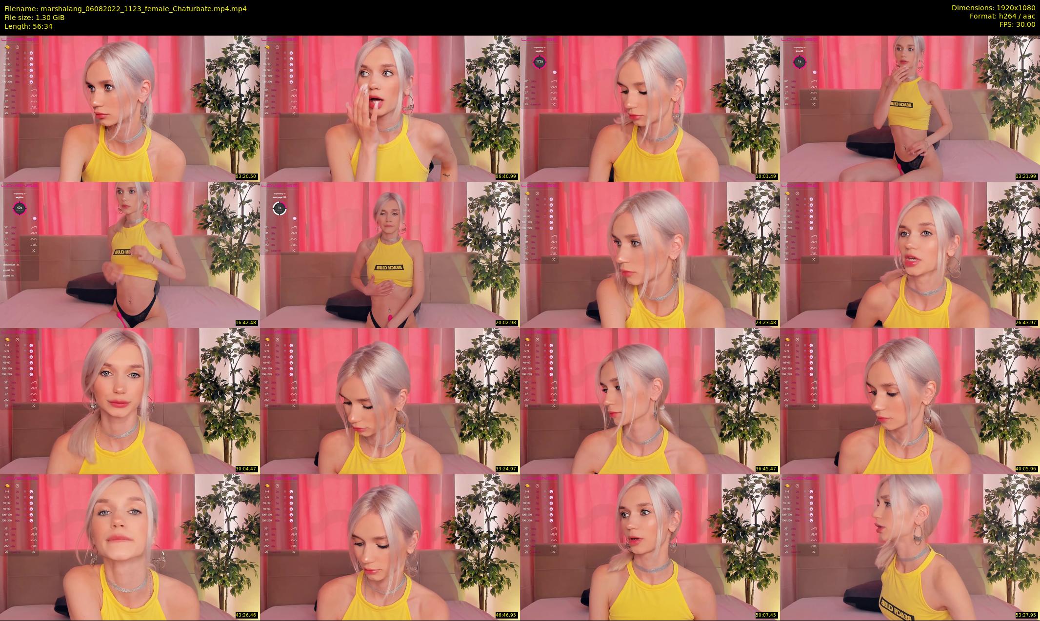 marshalang — 57 minute Chaturbate couple cam show recording, 1080p, Aug 6, 2022