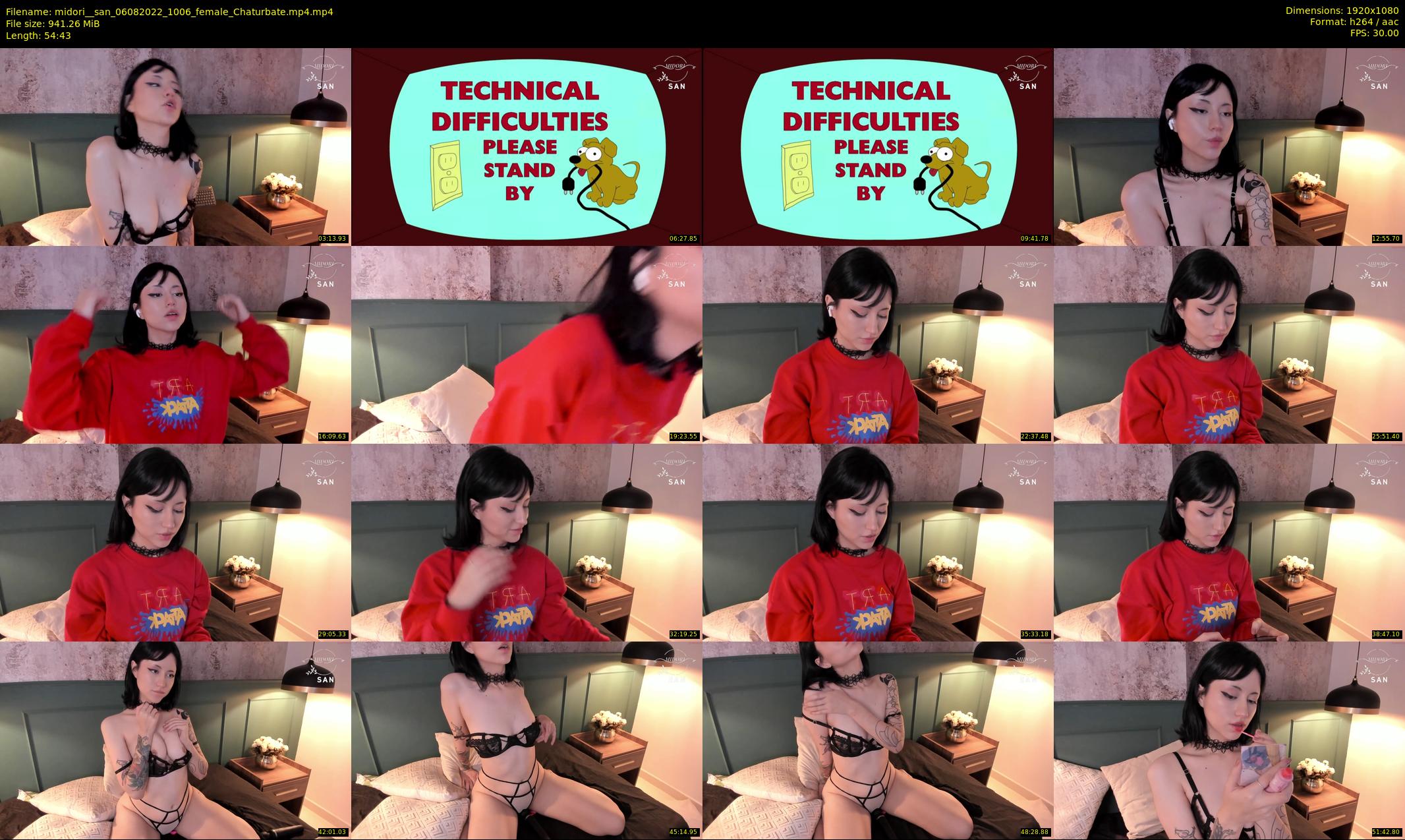 midori__san — 55 minute Chaturbate female cam show recording, 1080p, Aug 6, 2022