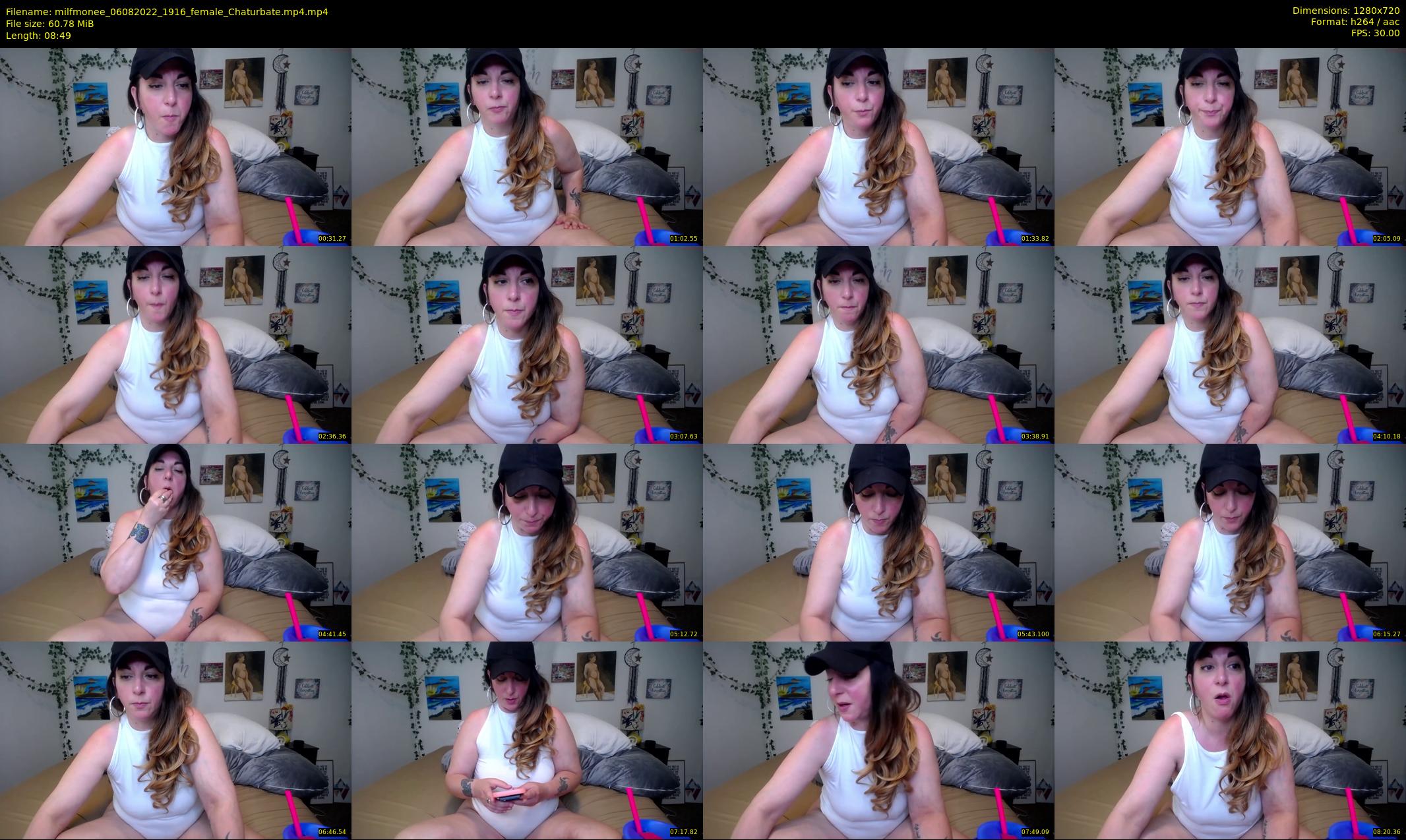milfmonee — 9 minute Chaturbate female cam show recording, 720p, Aug 6, 2022