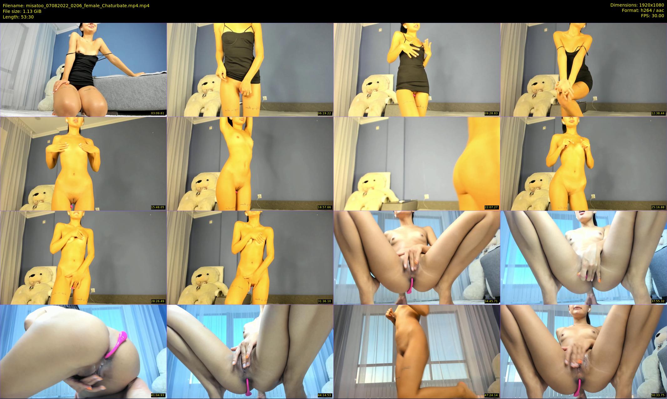misatoo — 54 minute Chaturbate female cam show recording, 1080p, Aug 7, 2022