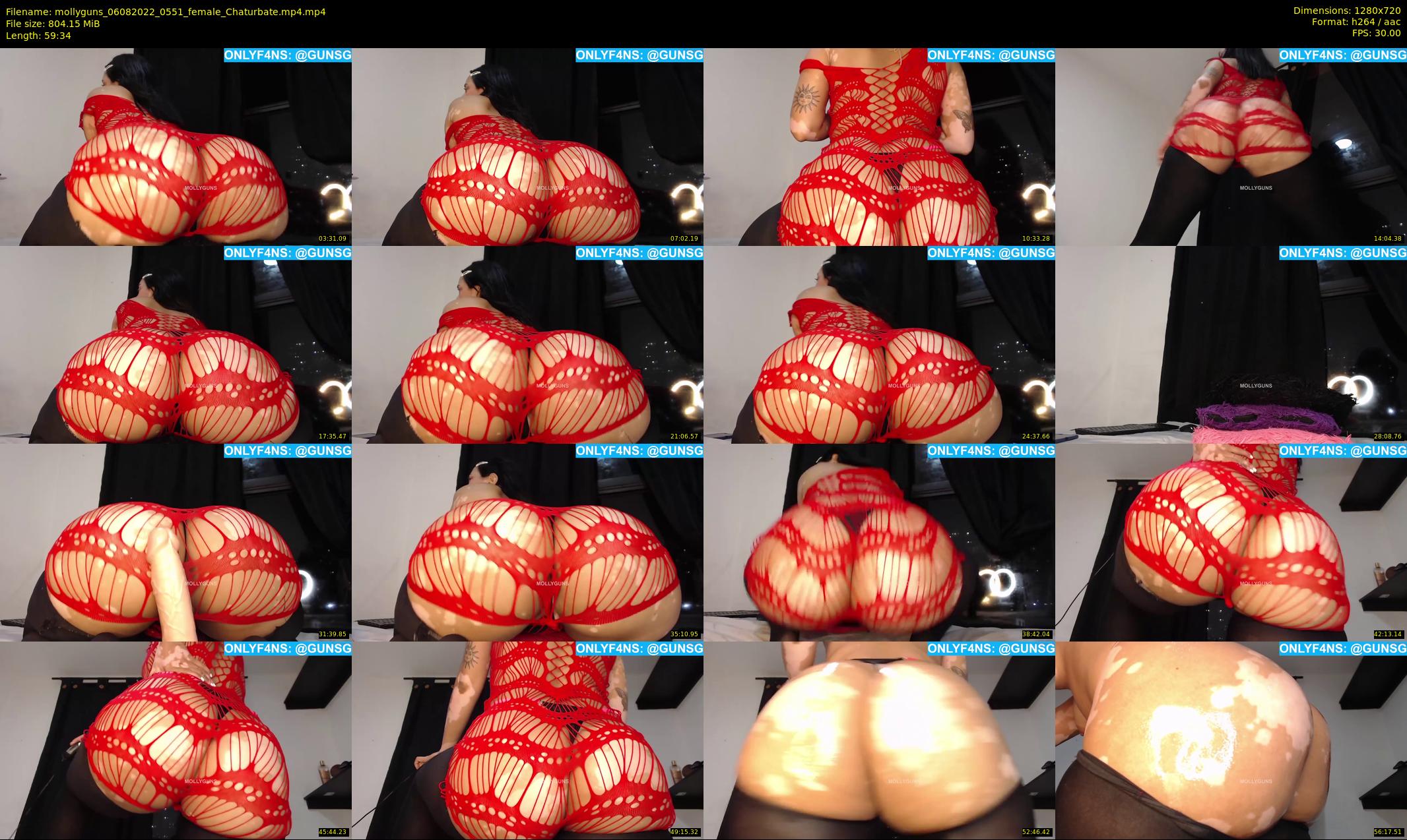 mollyguns — 60 minute Chaturbate female cam show recording, 720p, Aug 6, 2022