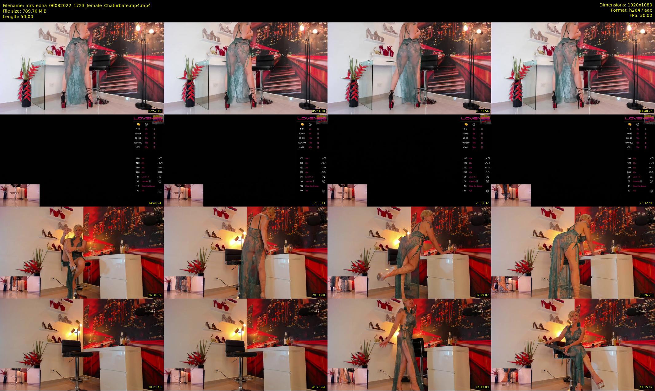mrs_edha — 50 minute Chaturbate female cam show recording, 1080p, Aug 6, 2022