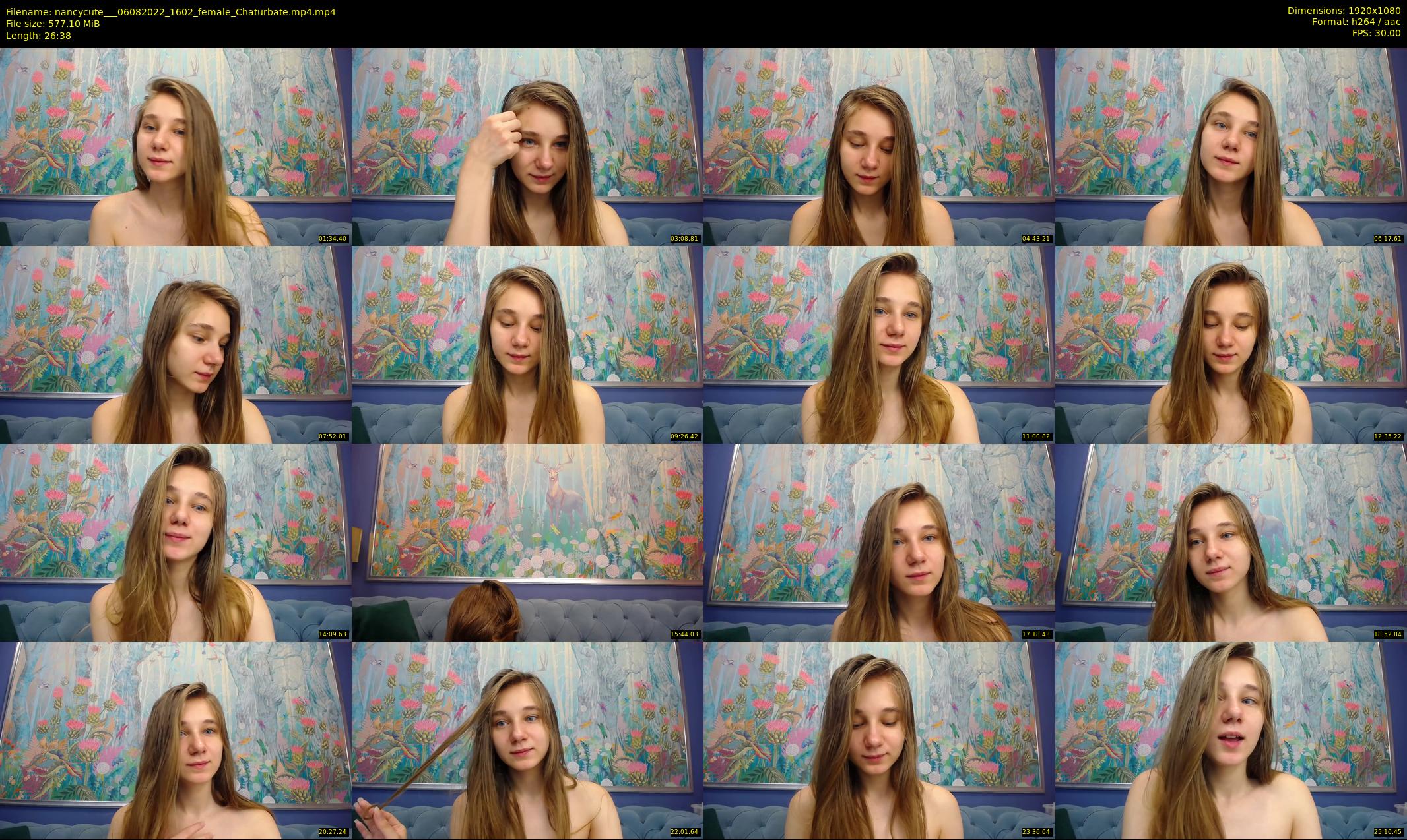 nancycute__ — 27 minute Chaturbate female cam show recording, 1080p, Aug 6, 2022