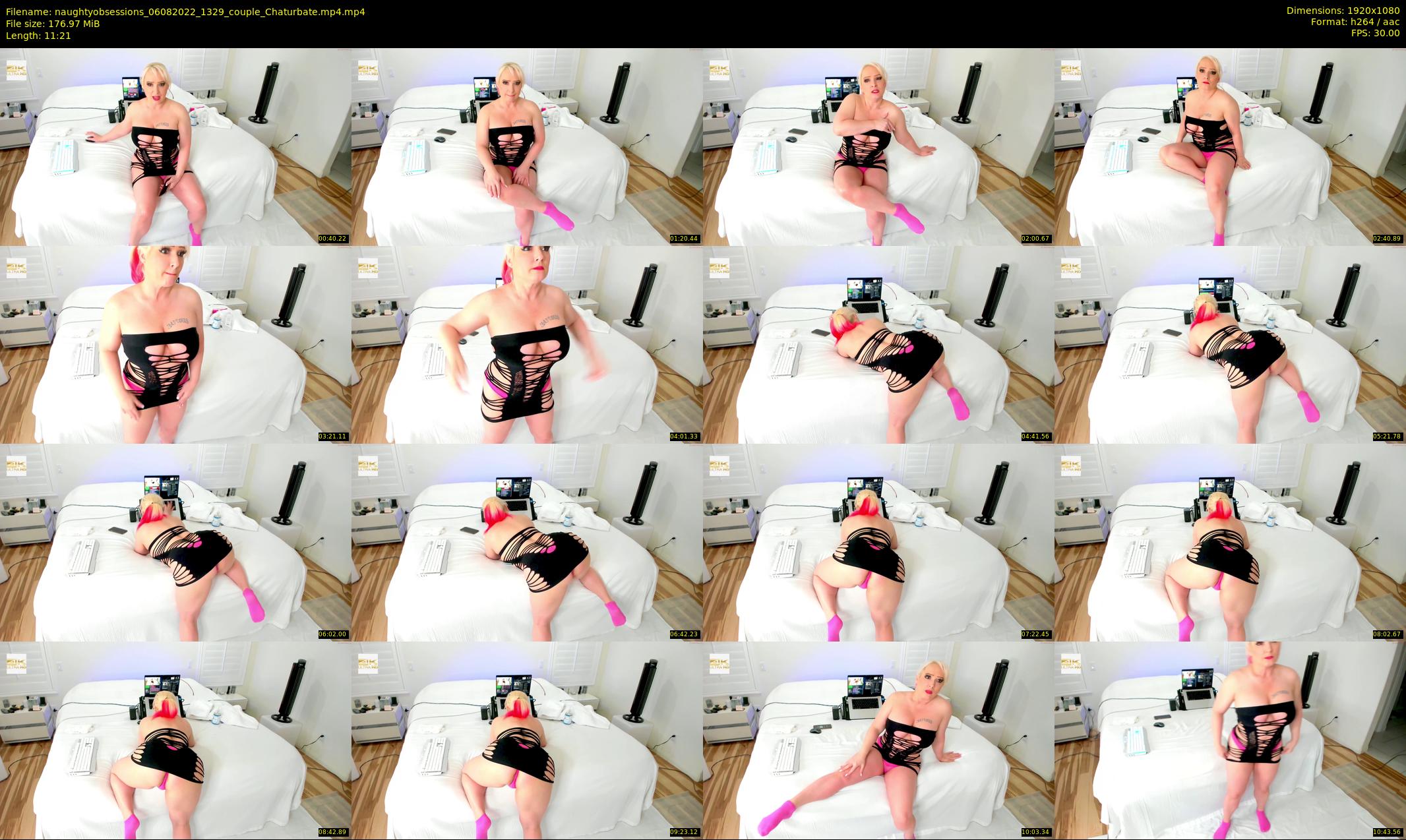 naughtyobsessions — 12 minute Chaturbate female cam show recording, 1080p, Aug 6, 2022
