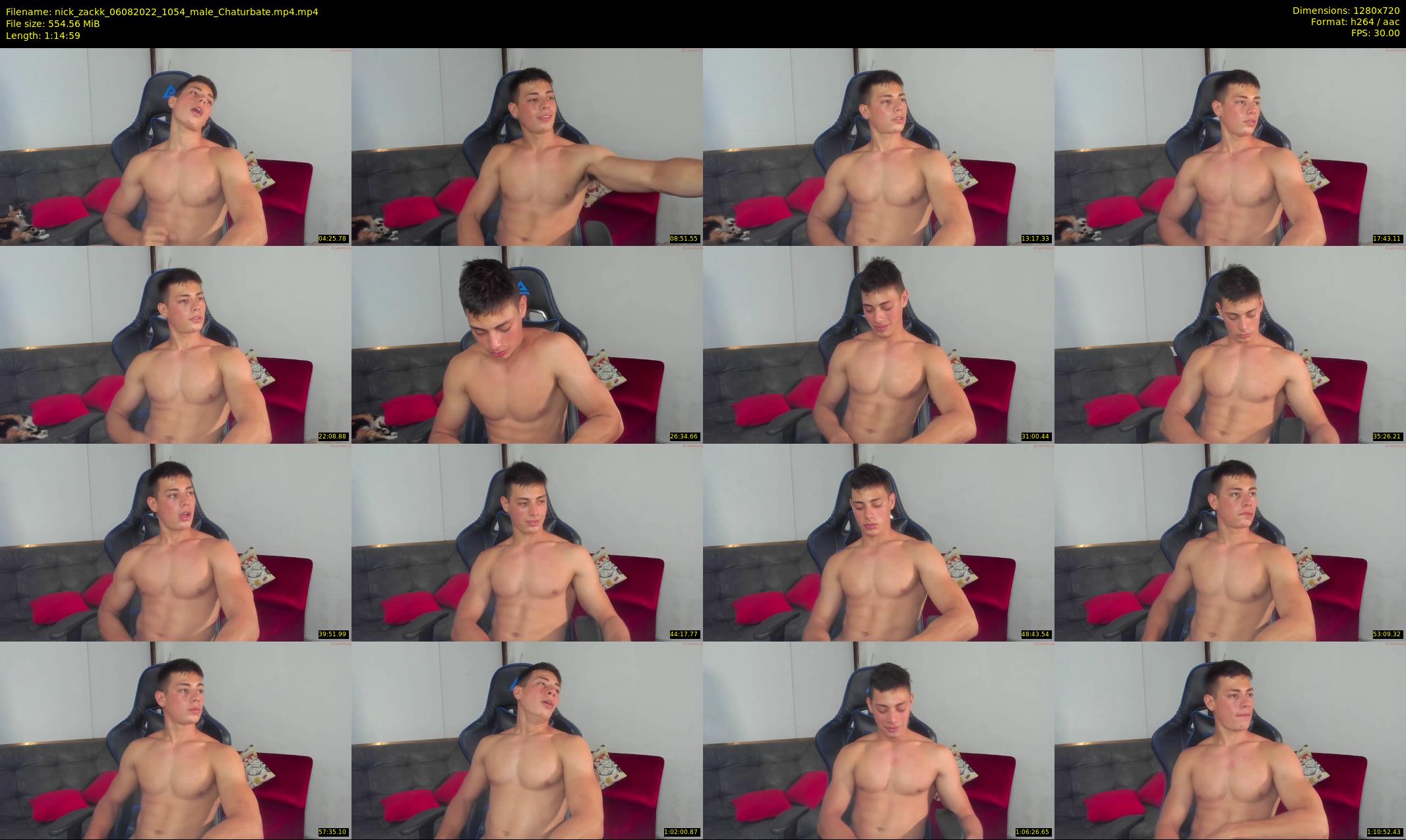 nick_zackk — 75 minute Chaturbate male cam show recording, 720p, Aug 6, 2022