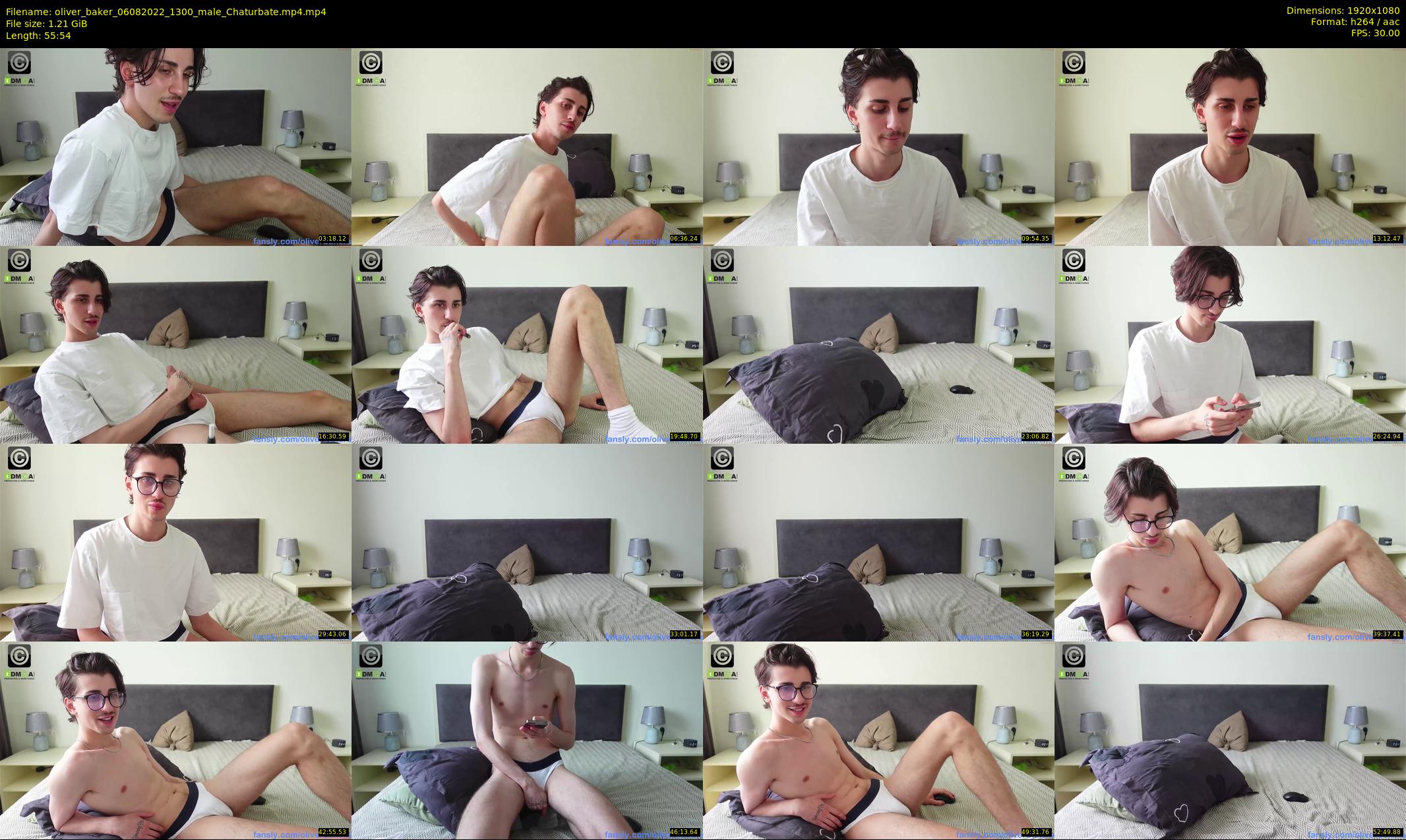 oliver_baker — 56 minute Chaturbate male cam show recording, 1080p, Aug 6, 2022