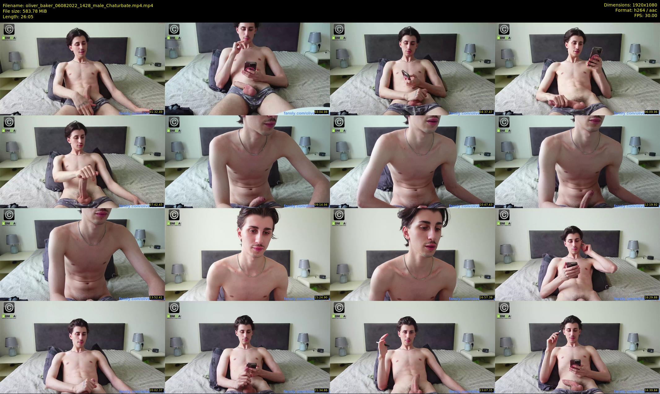 oliver_baker — 27 minute Chaturbate male cam show recording, 1080p, Aug 6, 2022