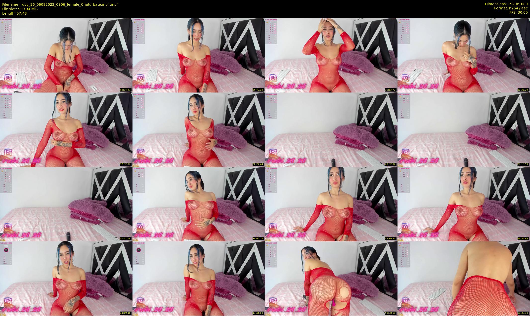 ruby_26 — 58 minute Chaturbate female cam show recording, 1080p, Aug 6, 2022