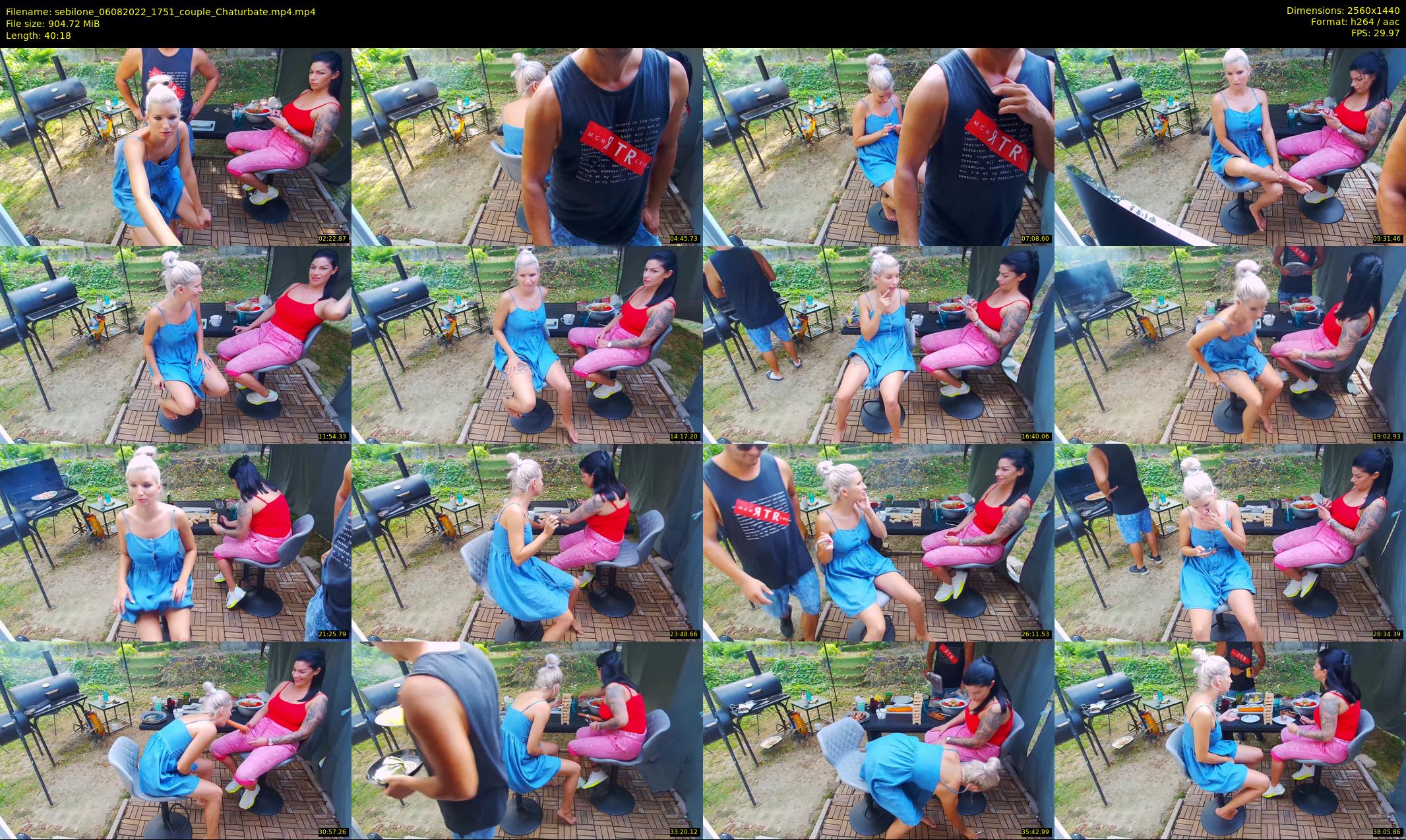 sebilone — 41 minute Chaturbate couple cam show recording, 1080p, Aug 6, 2022