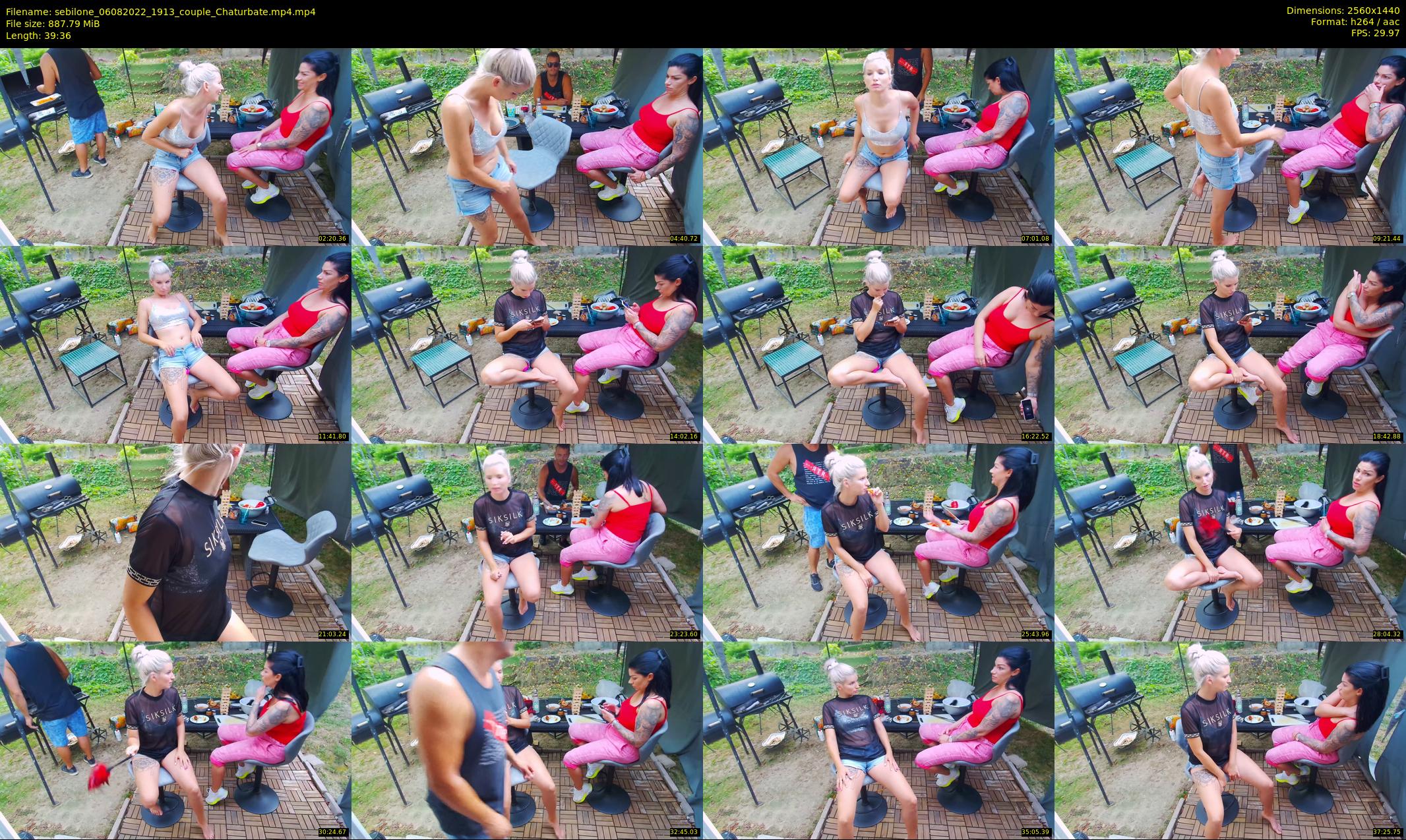 sebilone — 40 minute Chaturbate couple cam show recording, 1080p, Aug 6, 2022