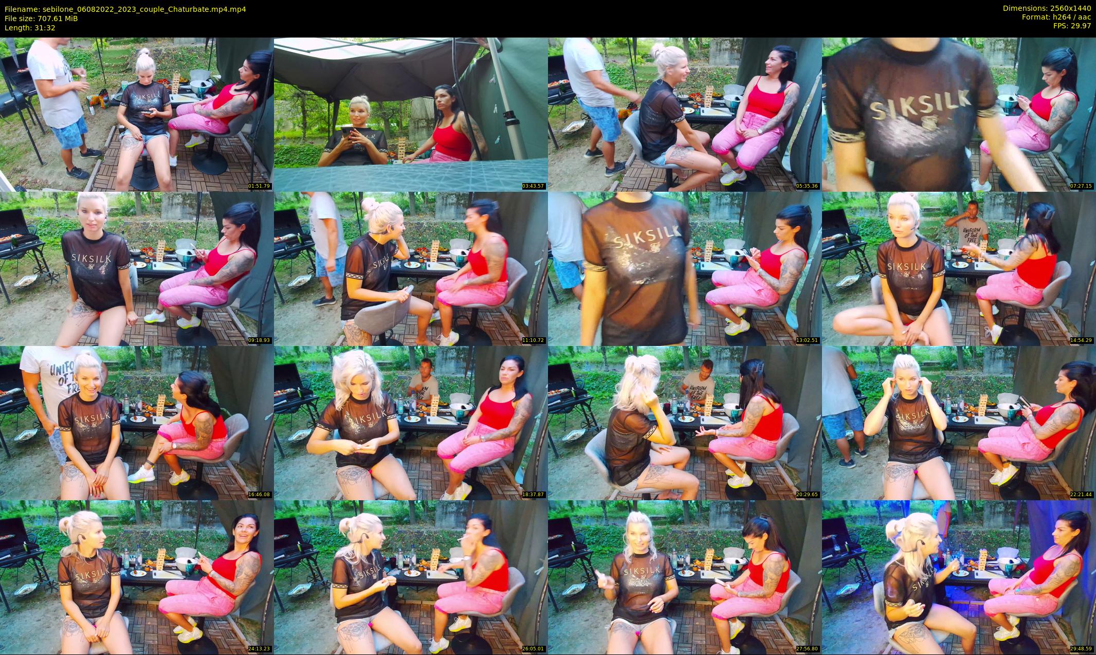 sebilone — 32 minute Chaturbate couple cam show recording, 1080p, Aug 6, 2022