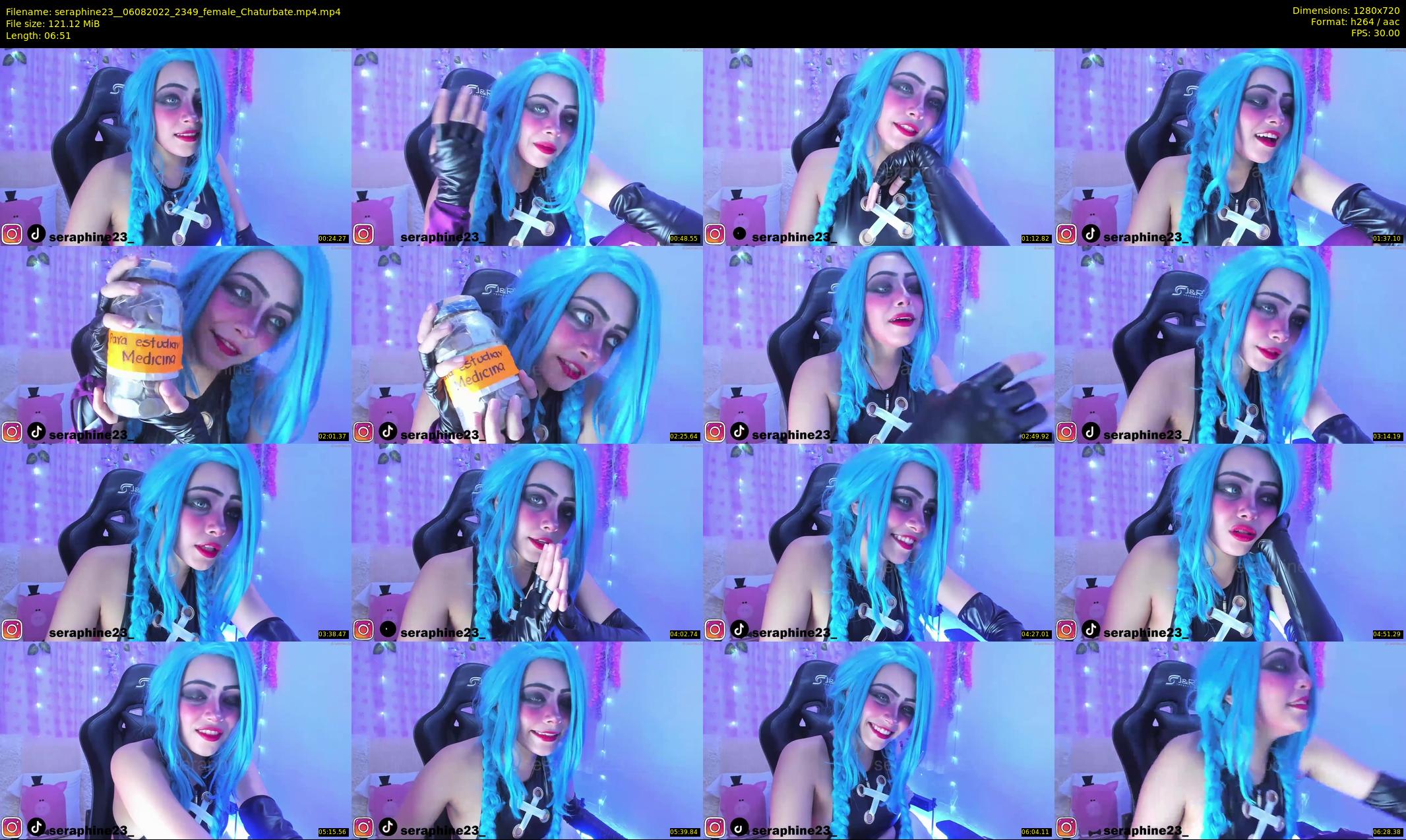 seraphine23_ — 7 minute Chaturbate female cam show recording, 720p, Aug 6, 2022