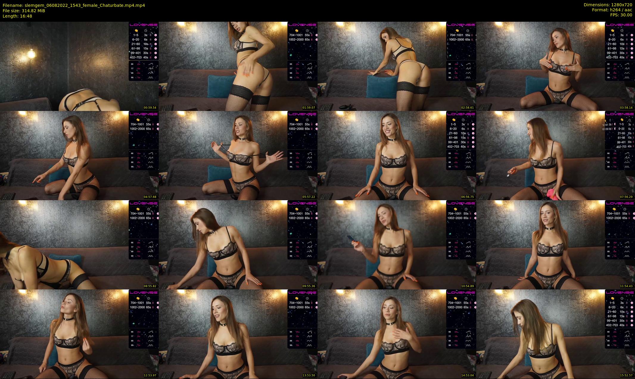 slemgem — 17 minute Chaturbate couple cam show recording, 720p, Aug 6, 2022
