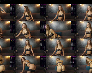 slemgem — 3 minute Chaturbate couple cam show recording, 720p, Aug 6, 2022