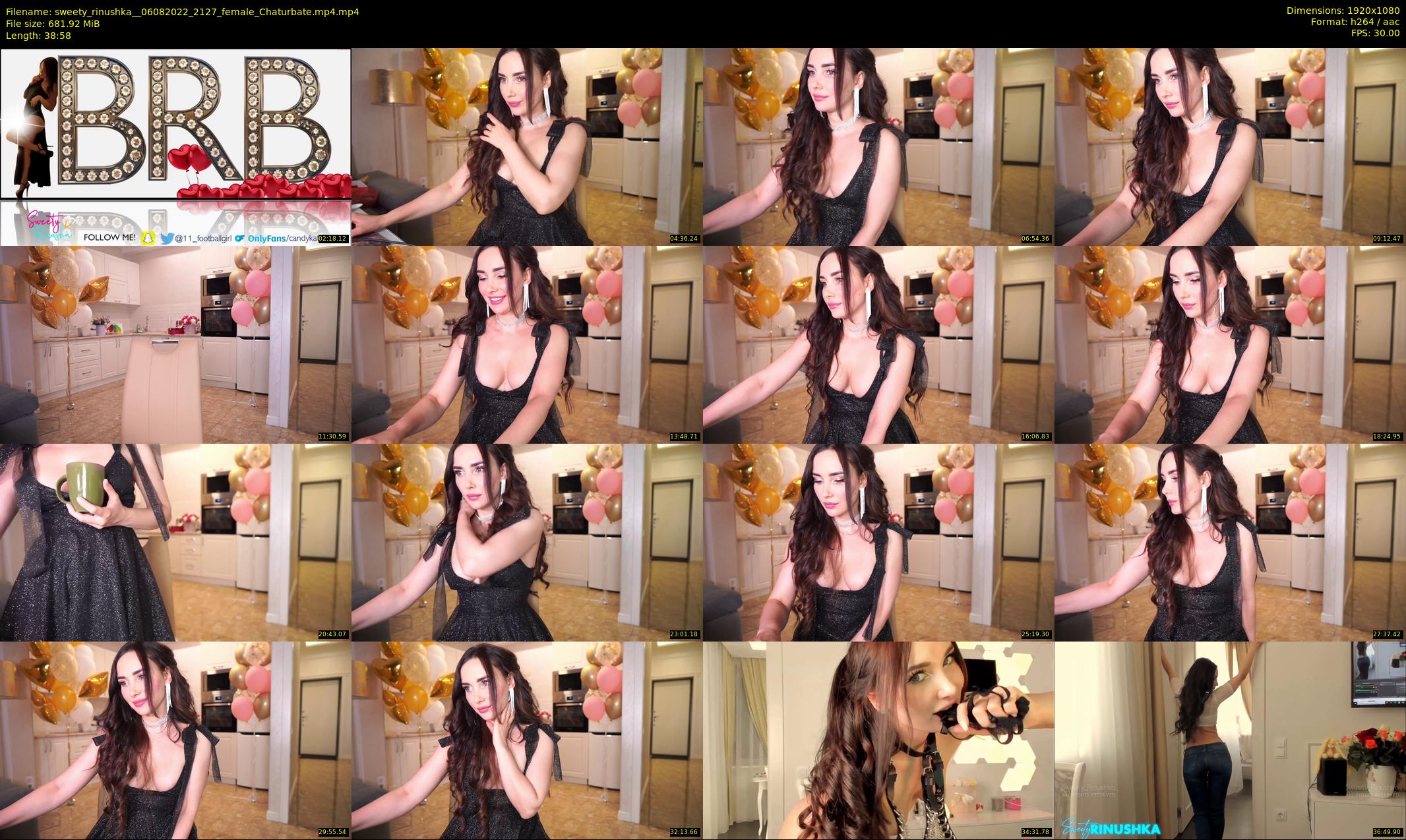 sweety_rinushka_ — 39 minute Chaturbate female cam show recording, 1080p, Aug 6, 2022