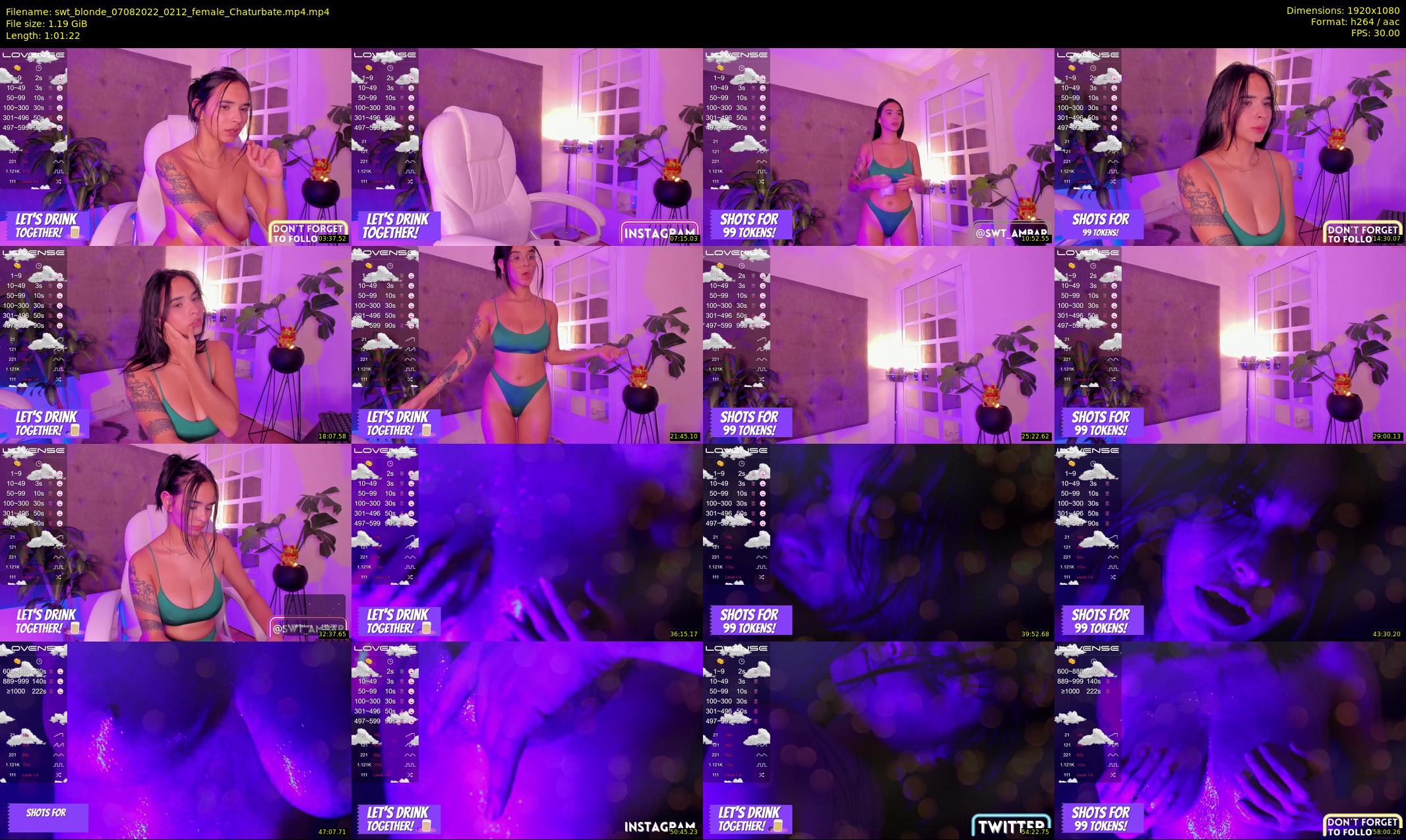 swt_blonde — 62 minute Chaturbate female cam show recording, 1080p, Aug 7, 2022
