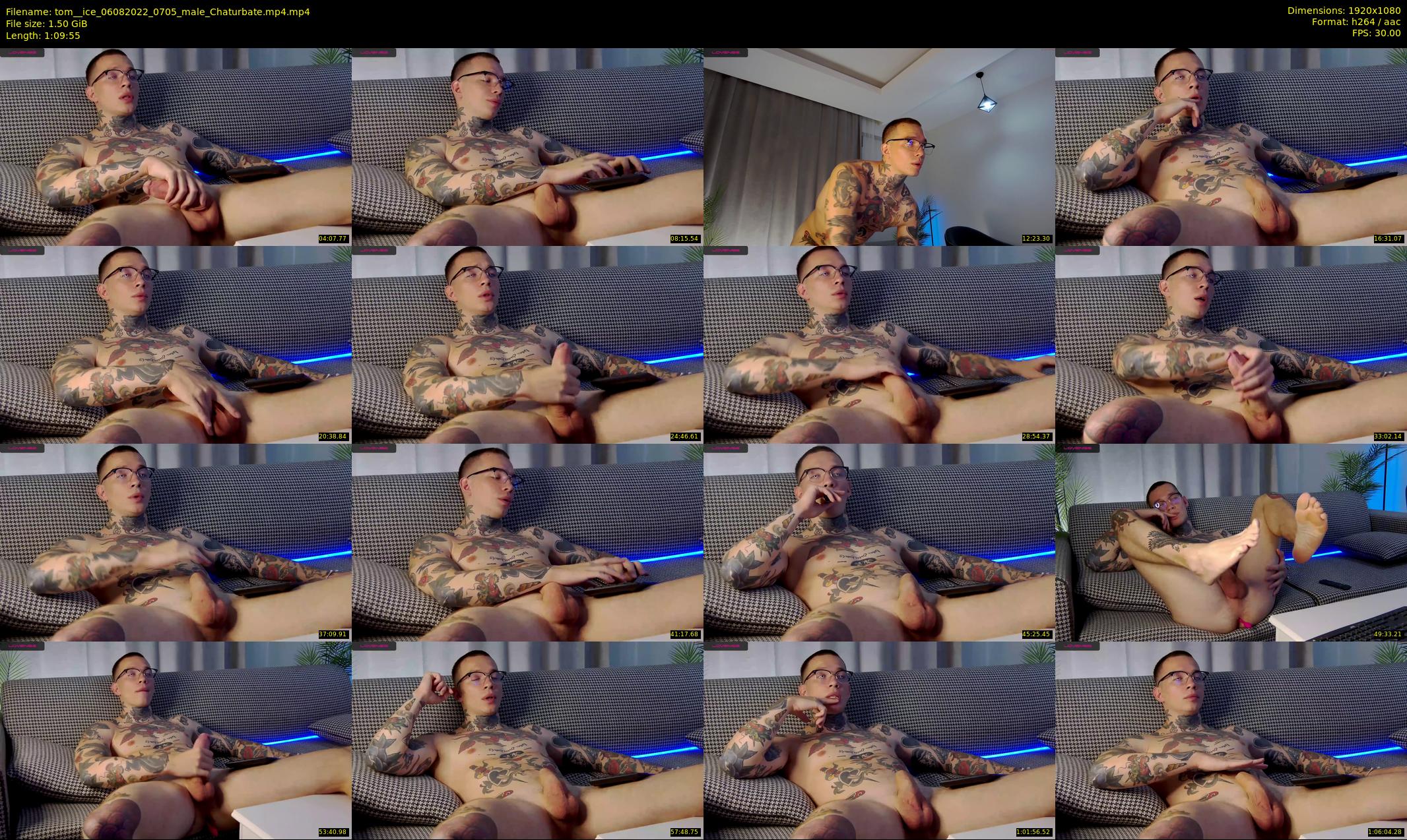 tom__ice — 70 minute Chaturbate male cam show recording, 1080p, Aug 6, 2022